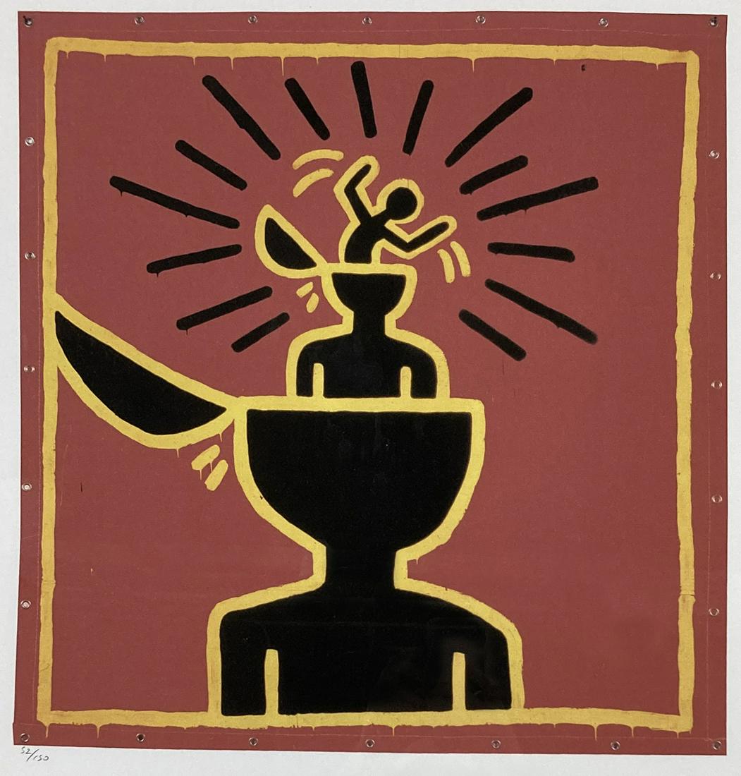 Keith Haring Offset Print. (1 of 6)