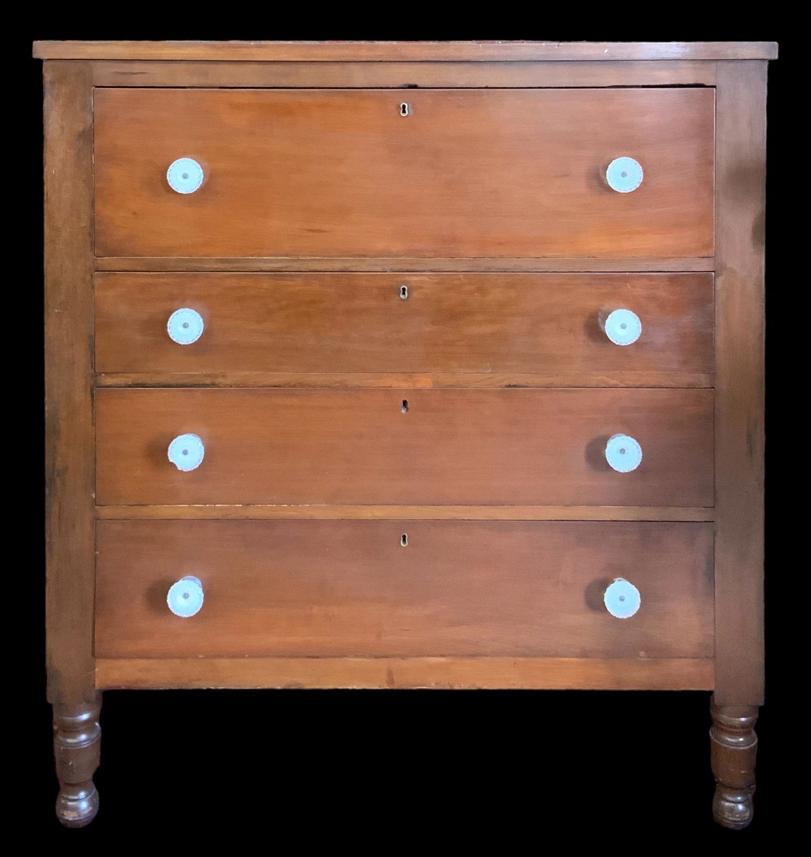 Antique Four Drawer Chest w/ Blanket Drawer. (1 of 3)