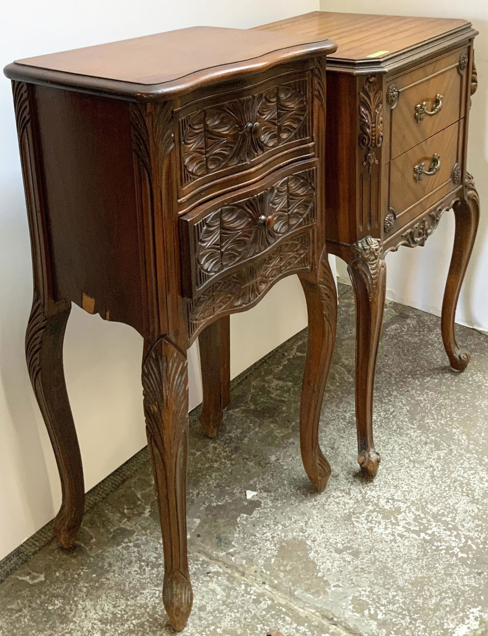 Lot of 2 Vintage French Style Stands. (1 of 1)