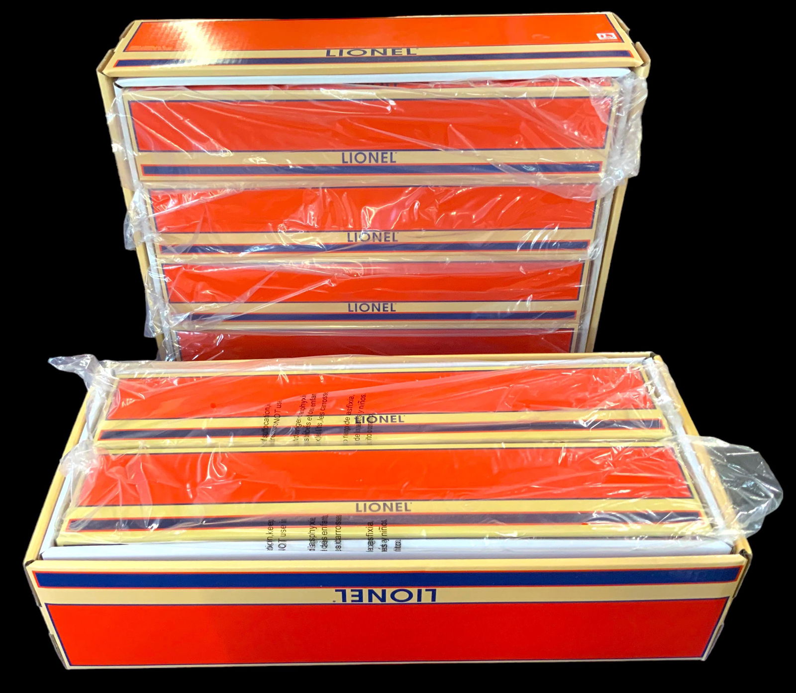 Six Lionel Trains, New in Original Boxes. (1 of 1)