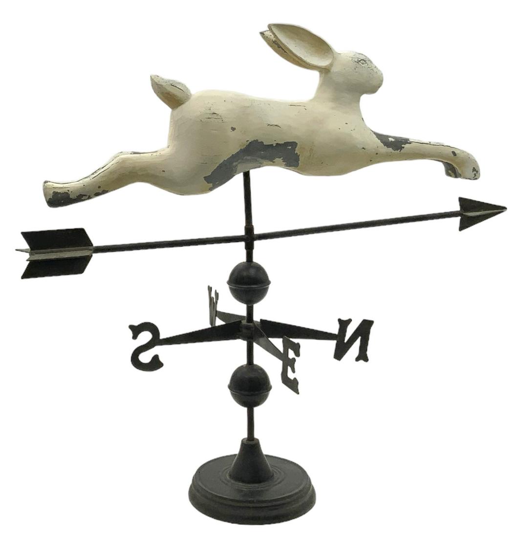 Rustic Rabbit Weathervane. (1 of 2)