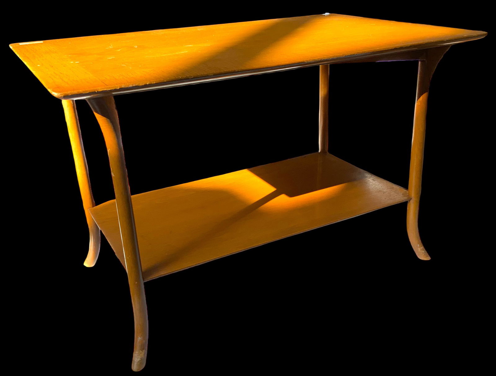 Sgd. Widdicomb 5/158 Blonde Mid-Century End Table. (1 of 1)