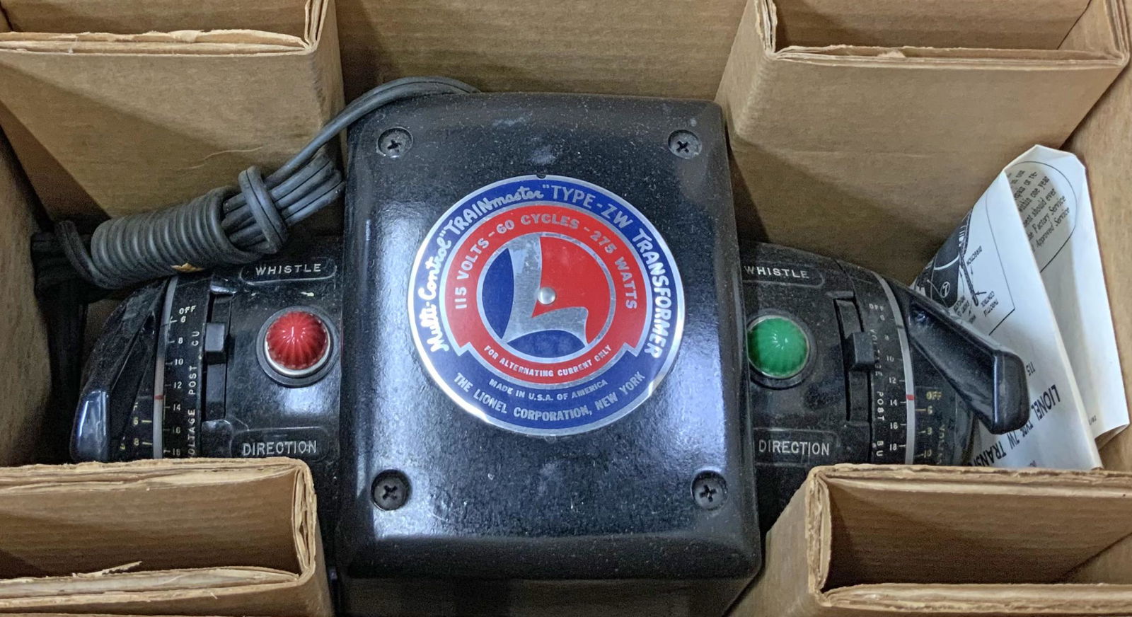 Lionel Trainmaster Transformer. (1 of 1)