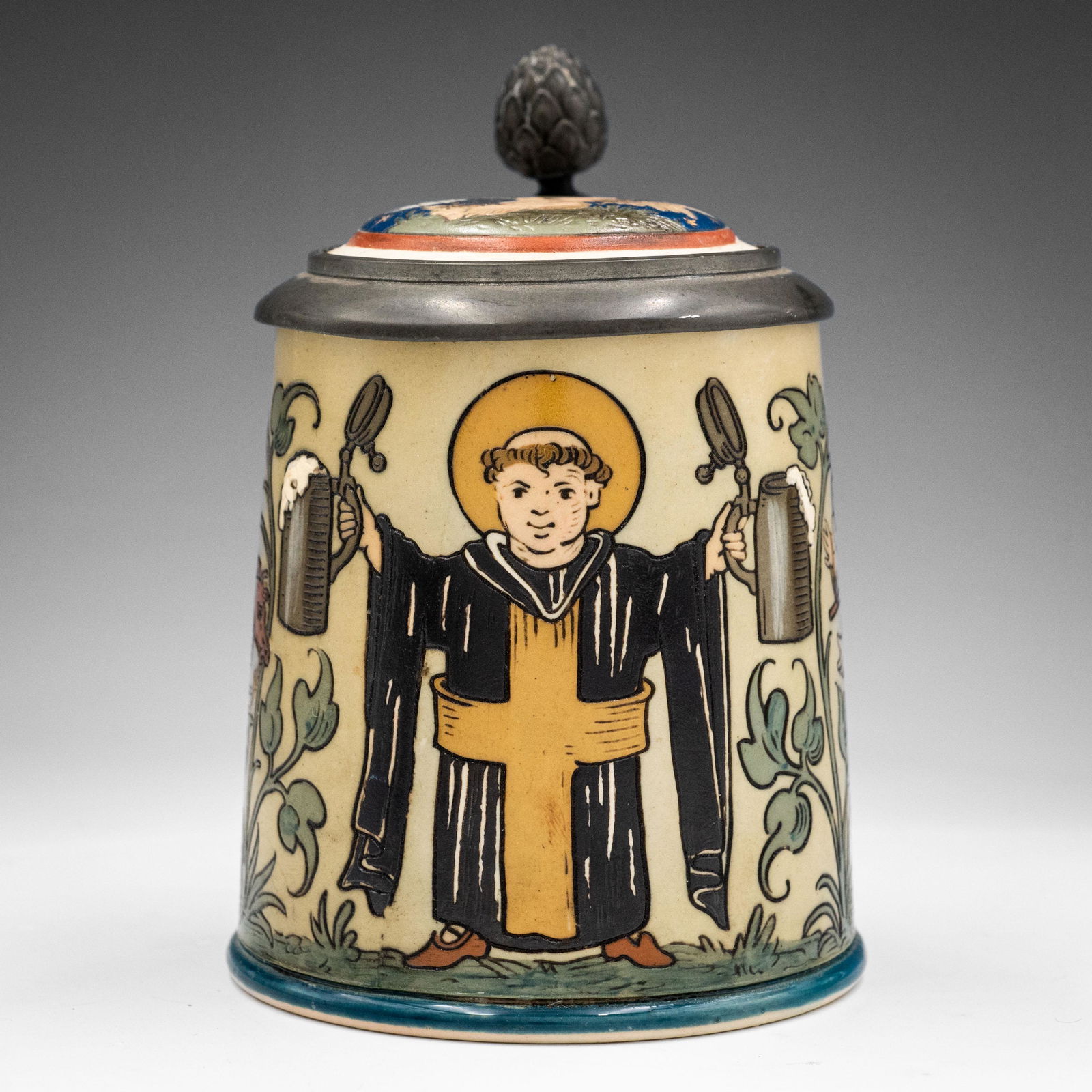 Mettlach 1/4 Liter Stein #2052. (1 of 4)