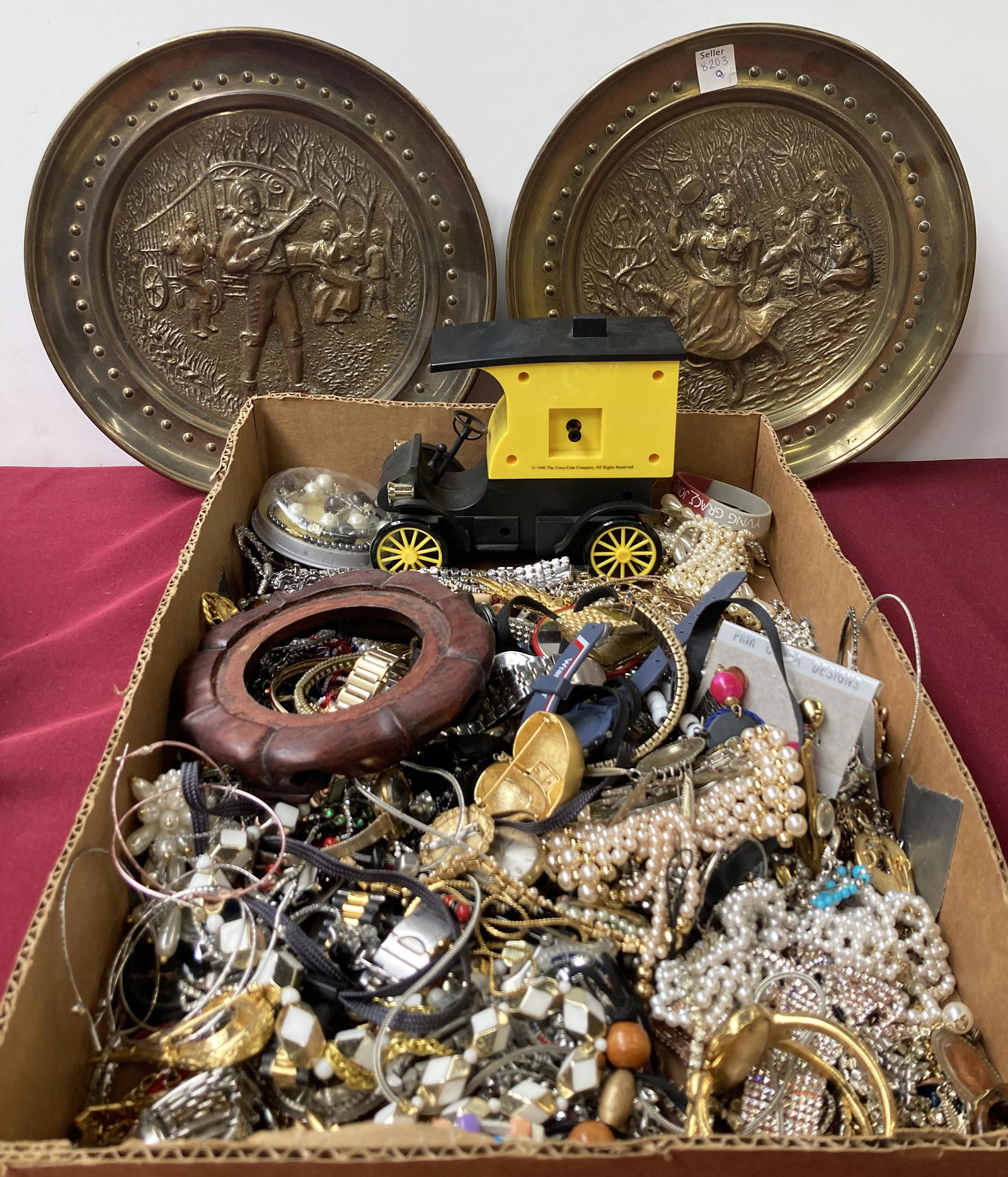 Lot of Assorted Costume Jewelry, Some Signed. (1 of 3)