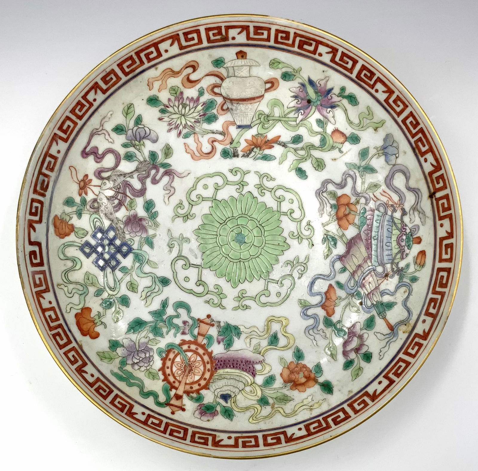 Old Chinese Plate, Signed on the Underside, AS IS. (1 of 3)