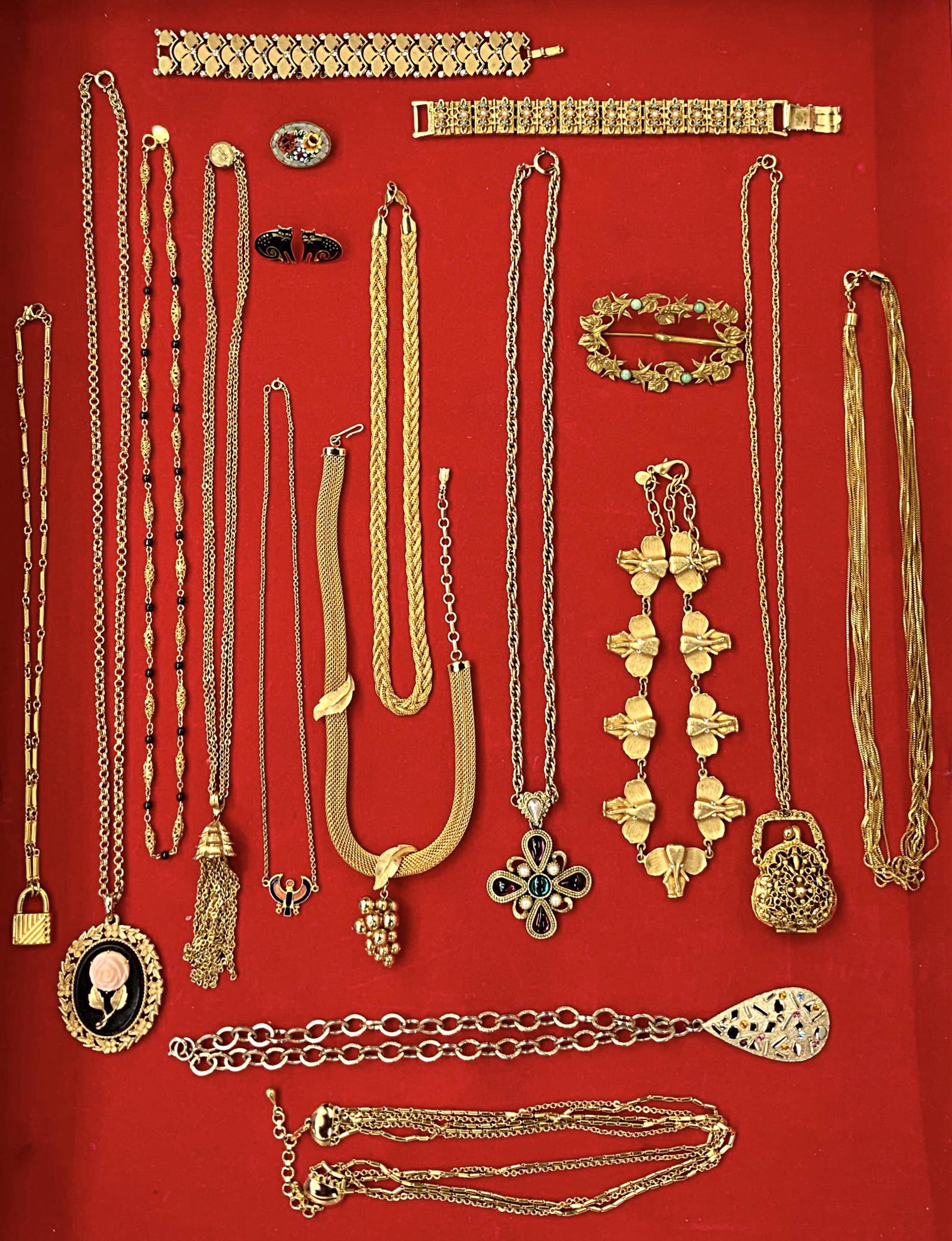Lot Of Assorted Costume Jewelry. Auction