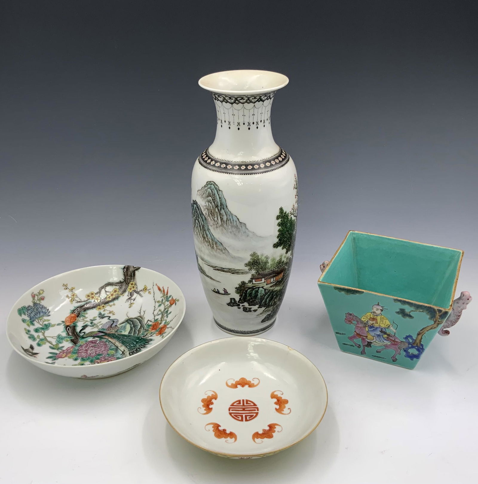 Lot of Assorted Chinese Porcelain Items. (1 of 5)