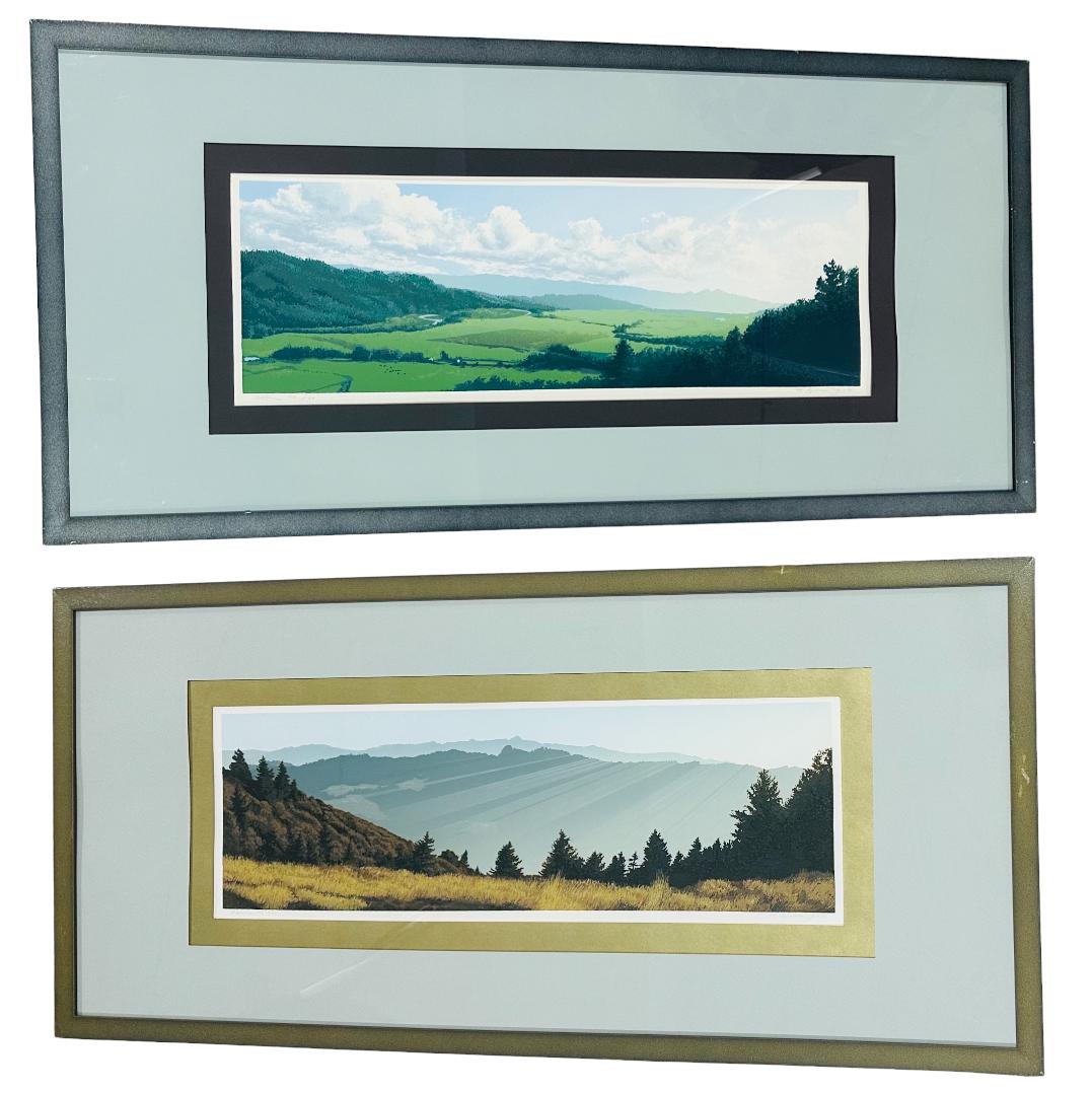 Lot: Two Sgd. Serigraphs by Michael Guerriero. (1 of 5)