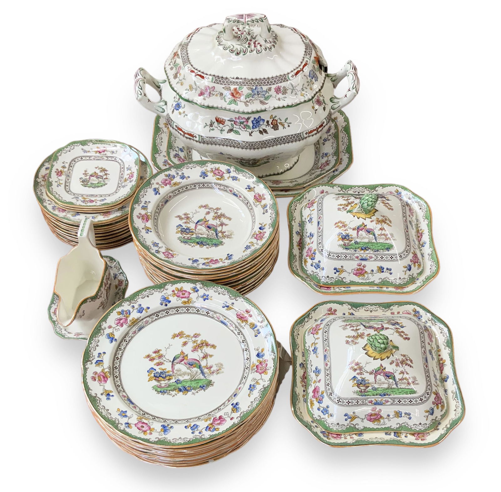 48 Pc. Set of Copeland Spode "Eden" China. (1 of 4)