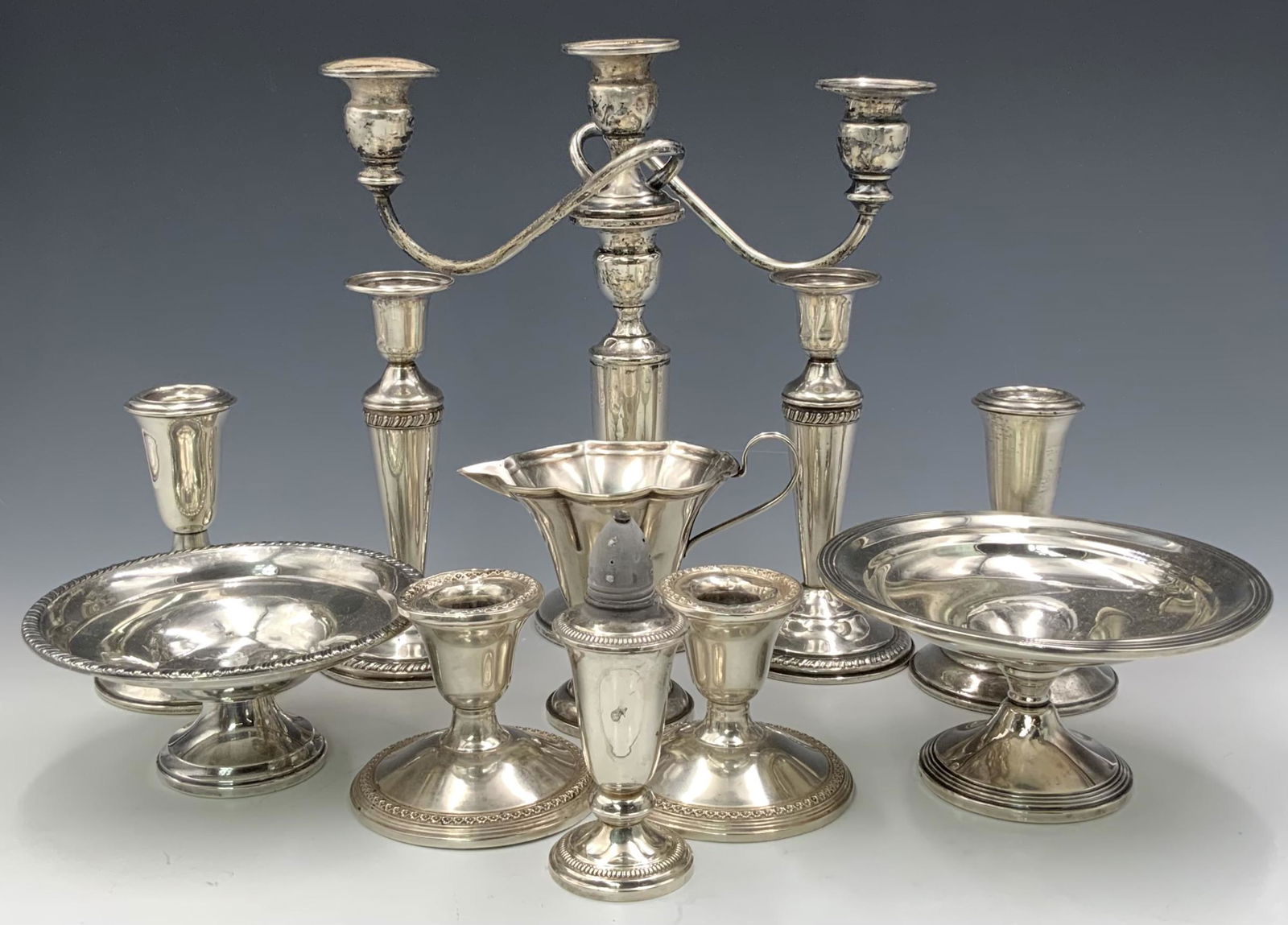 13 pc. Lot of Miscellaneous Sterling Silver Items. (1 of 4)