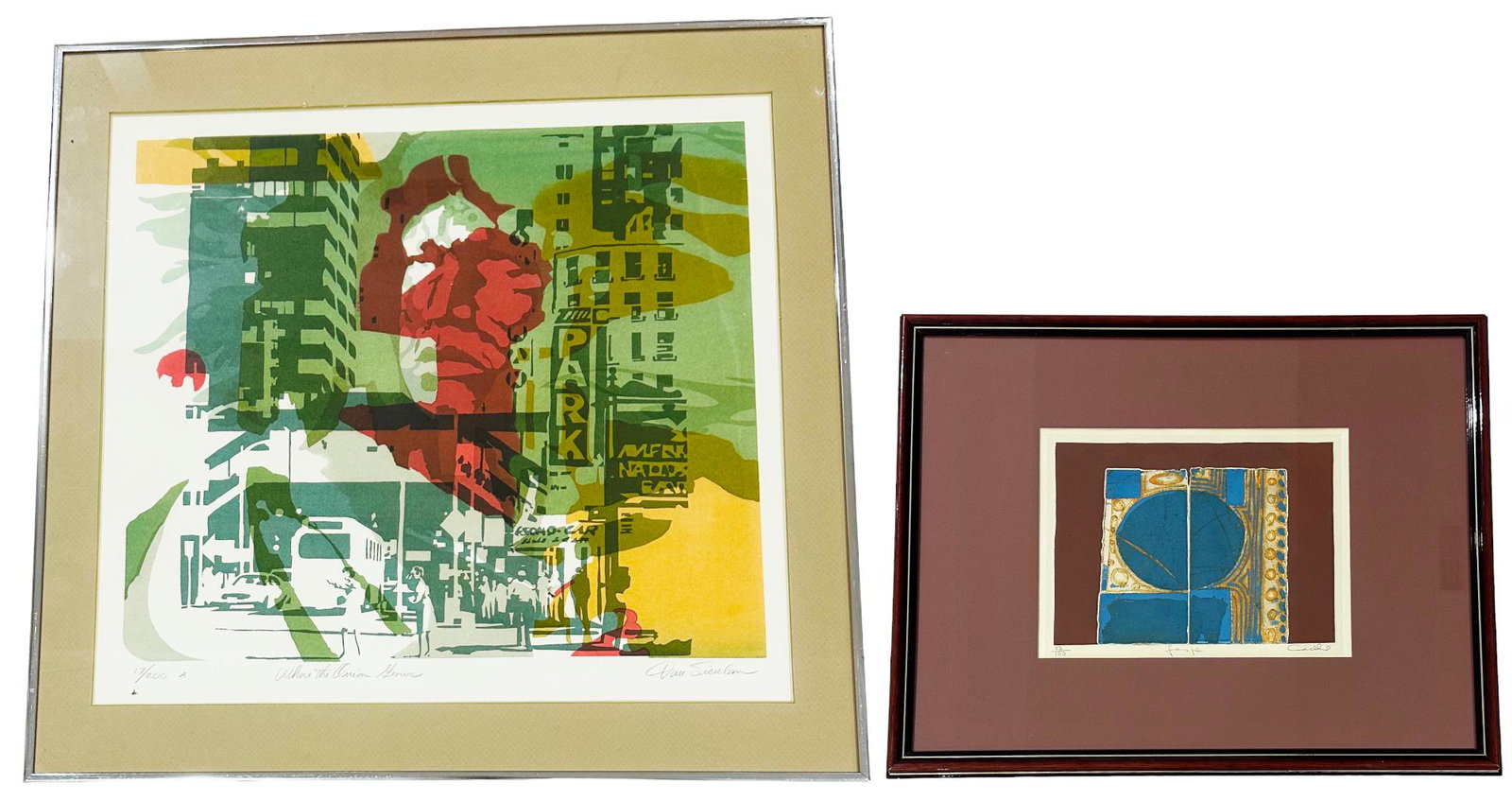 Lot of 2 Sgd. Artworks - Dan Siculan, etc. (1 of 5)