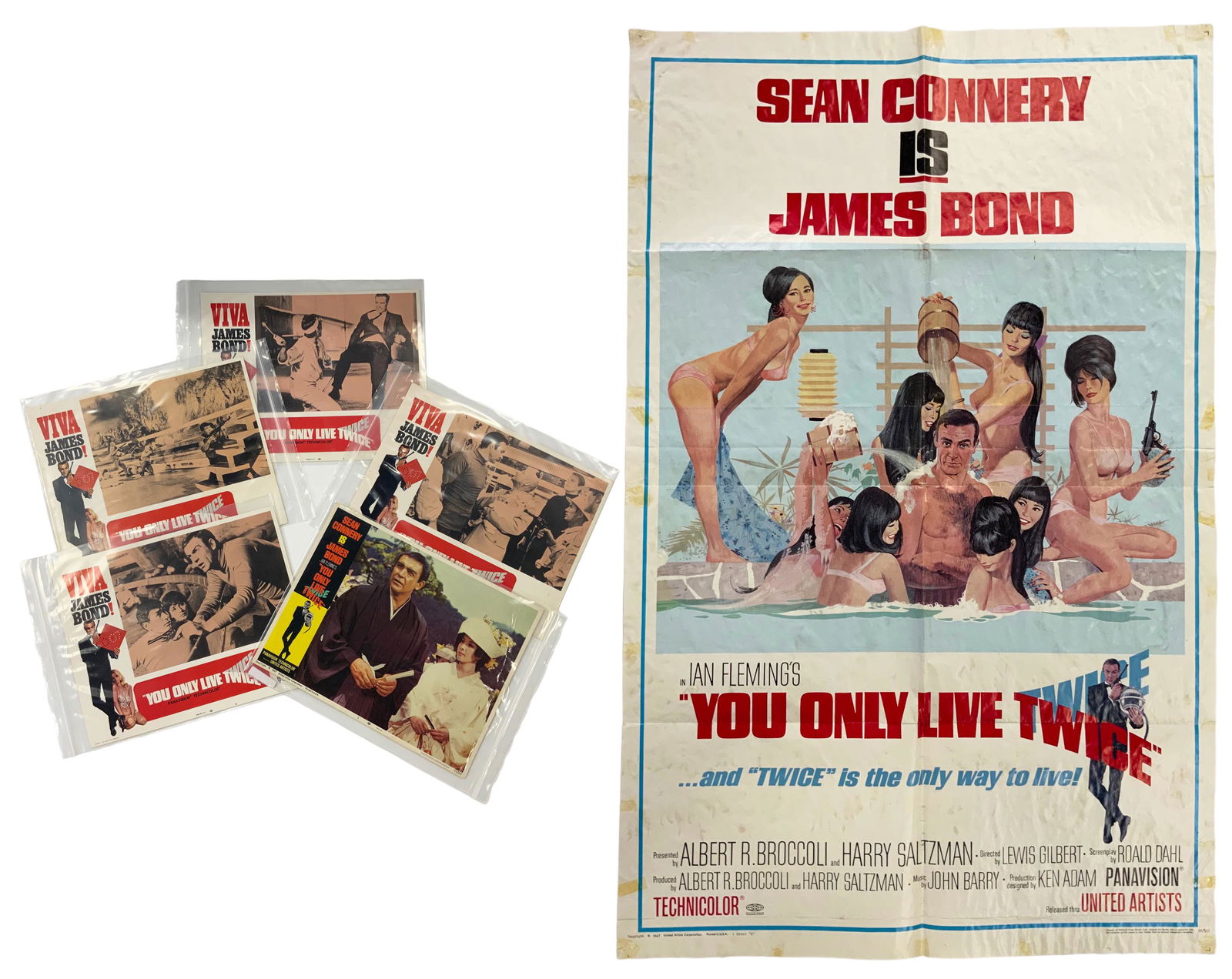 Lot: James Bond "You Only Live Twice" Advertising. (1 of 4)