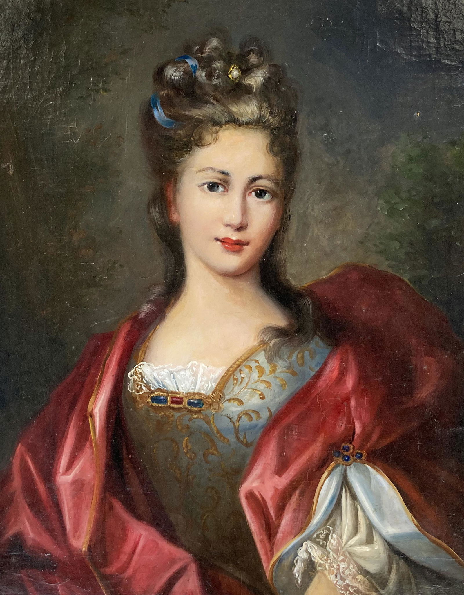 Unsigned Portrait of a Noble Woman. (1 of 4)