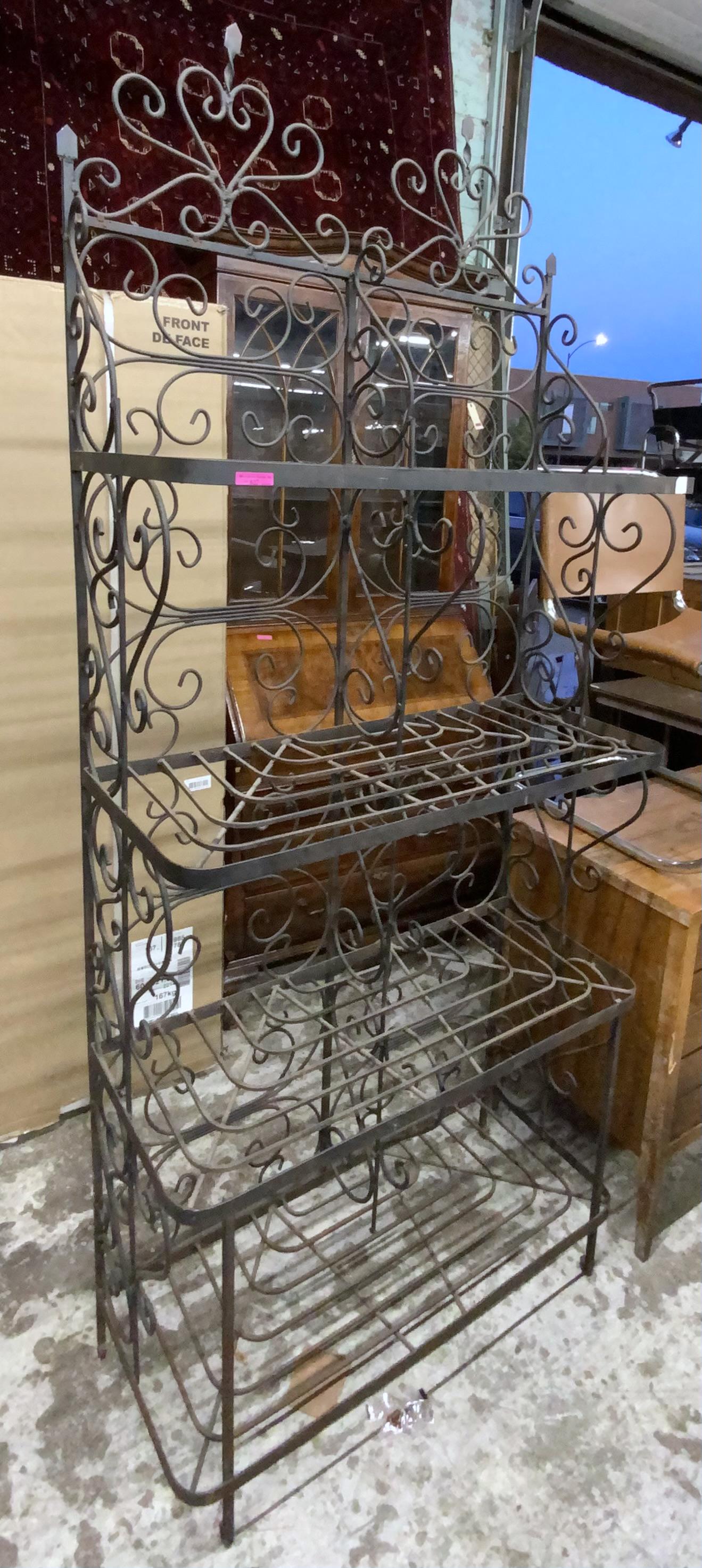 Wrought Iron Baker's Rack. (1 of 1)