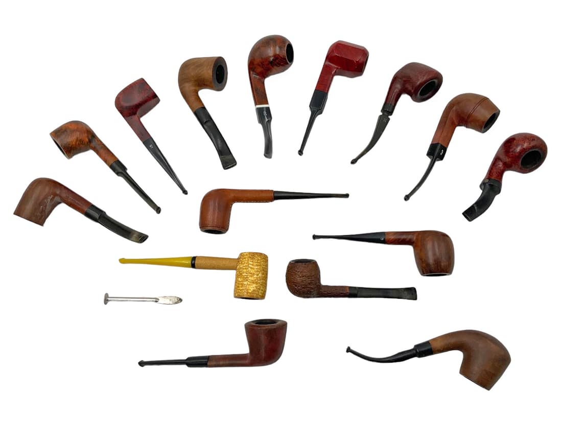 Lot of Vintage Smoking Pipes- France, Italy, etc. (1 of 2)