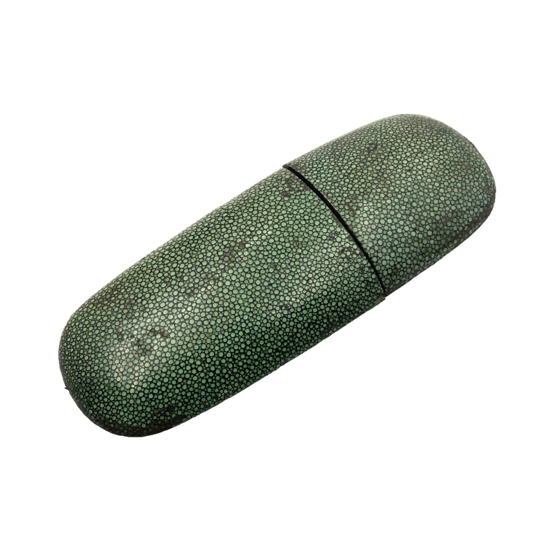Antique Asian Shark Skin Eye Glasses Case. (1 of 3)