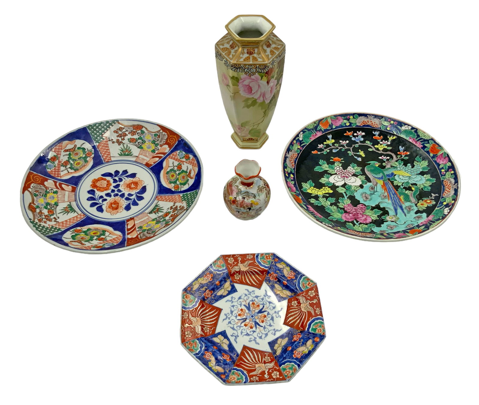 Lot of Assorted Japanese Porcelain. (1 of 3)