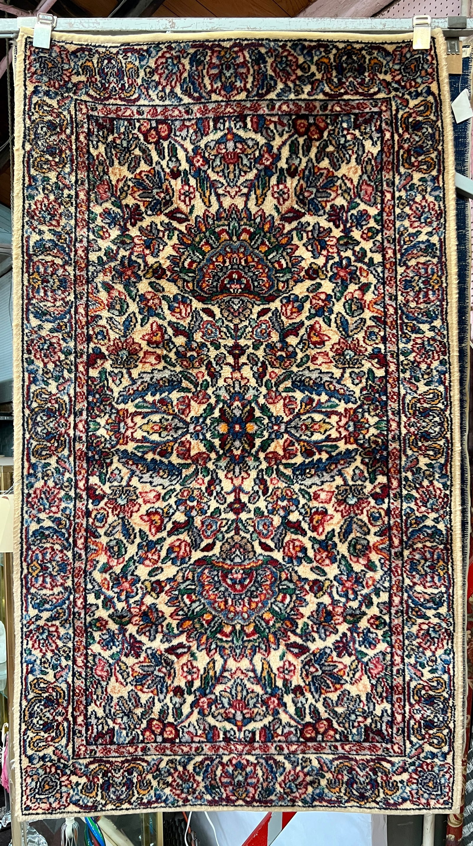 2' 11" x 5' Sarouk Pattern Karastan Rug. (1 of 1)