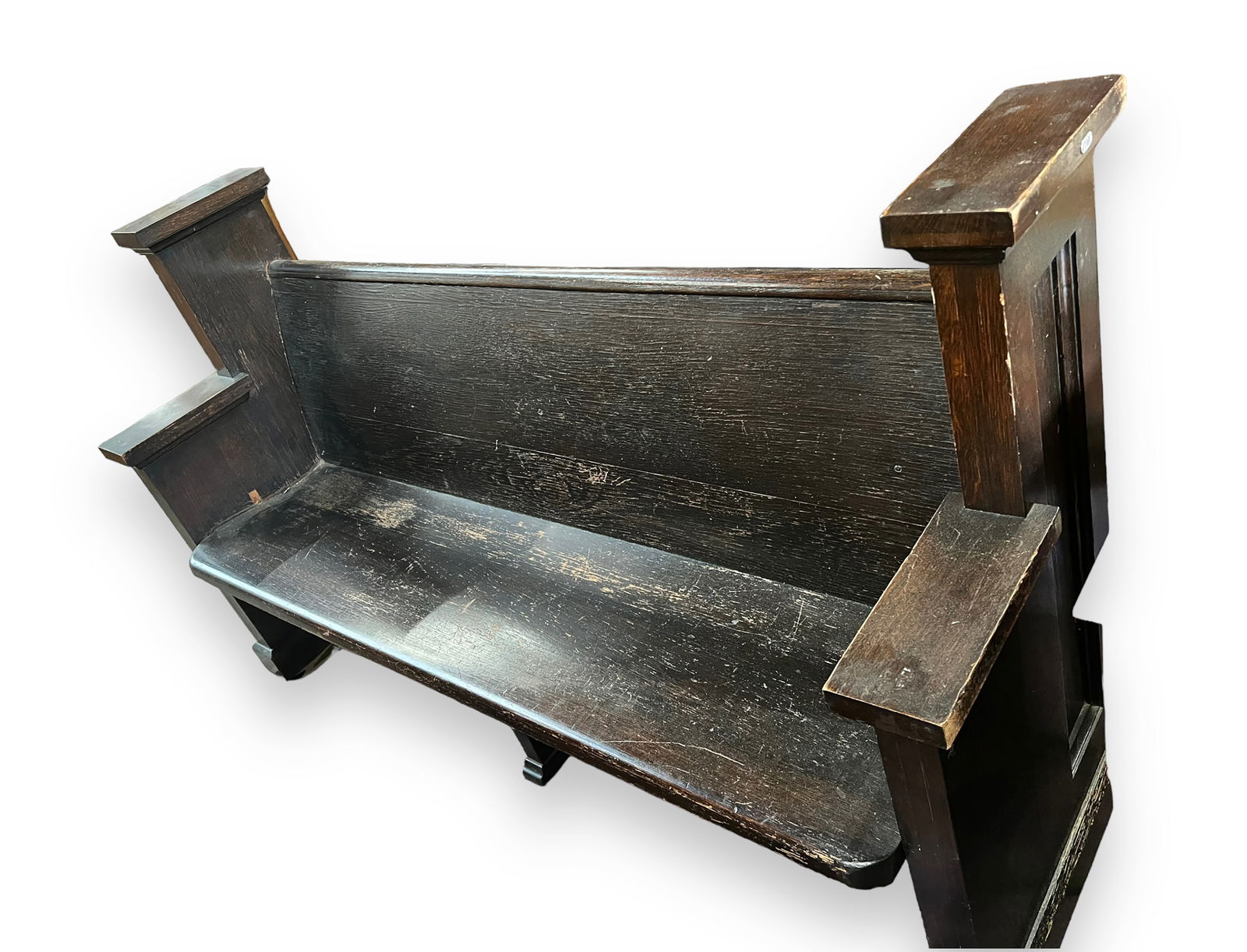 Antique Church Pew. (1 of 2)