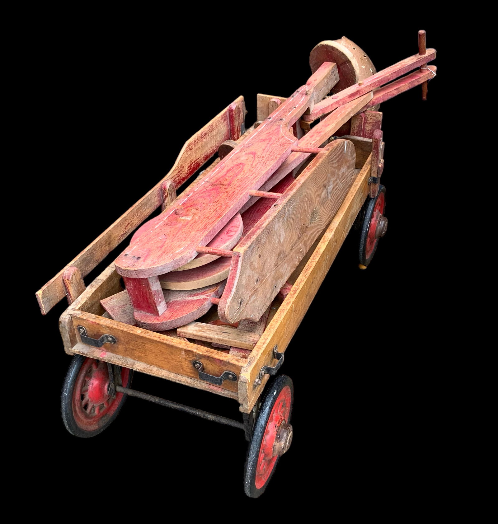 Vintage Children's Wagon & Cart. (1 of 1)