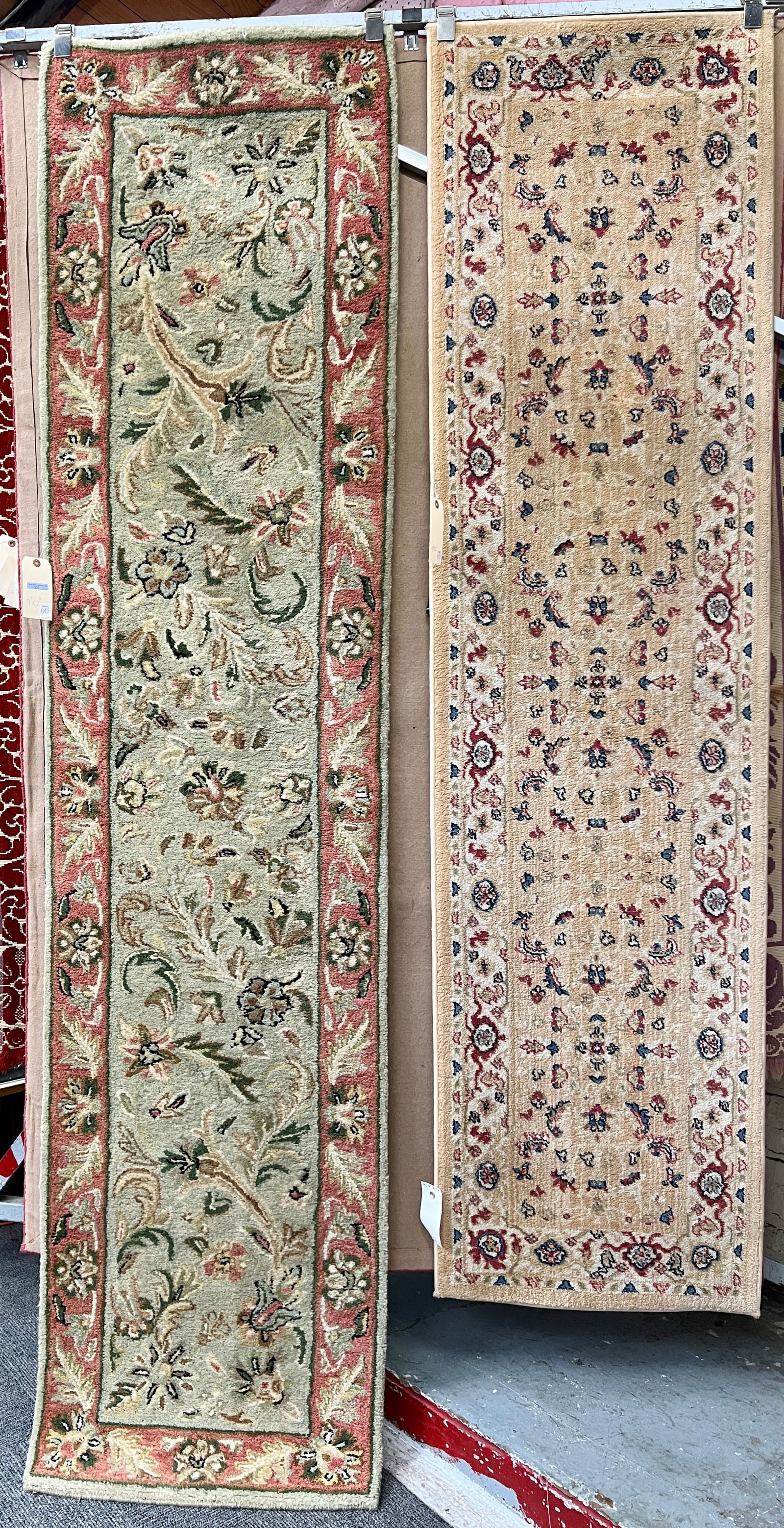 Lot of 2 Runner Rugs, One sgd. Ralph Lauren. (1 of 1)