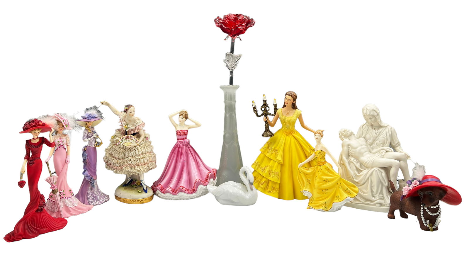 Lot: Lladro, Royal Doulton, Thomas Kinkade, etc. (1 of 15)