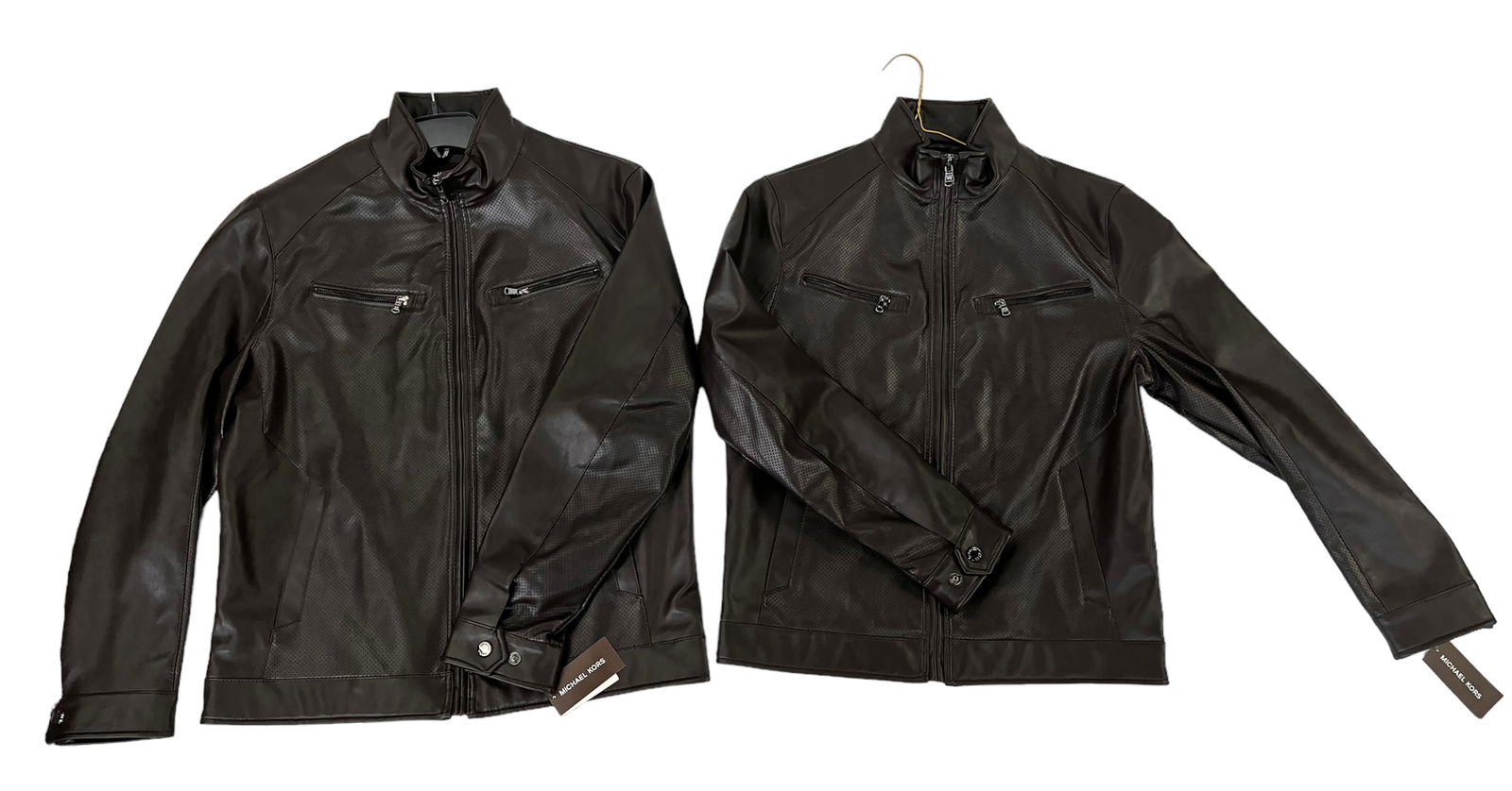 Lot of 3 Michael Kors PU Leather Jackets. (1 of 3)