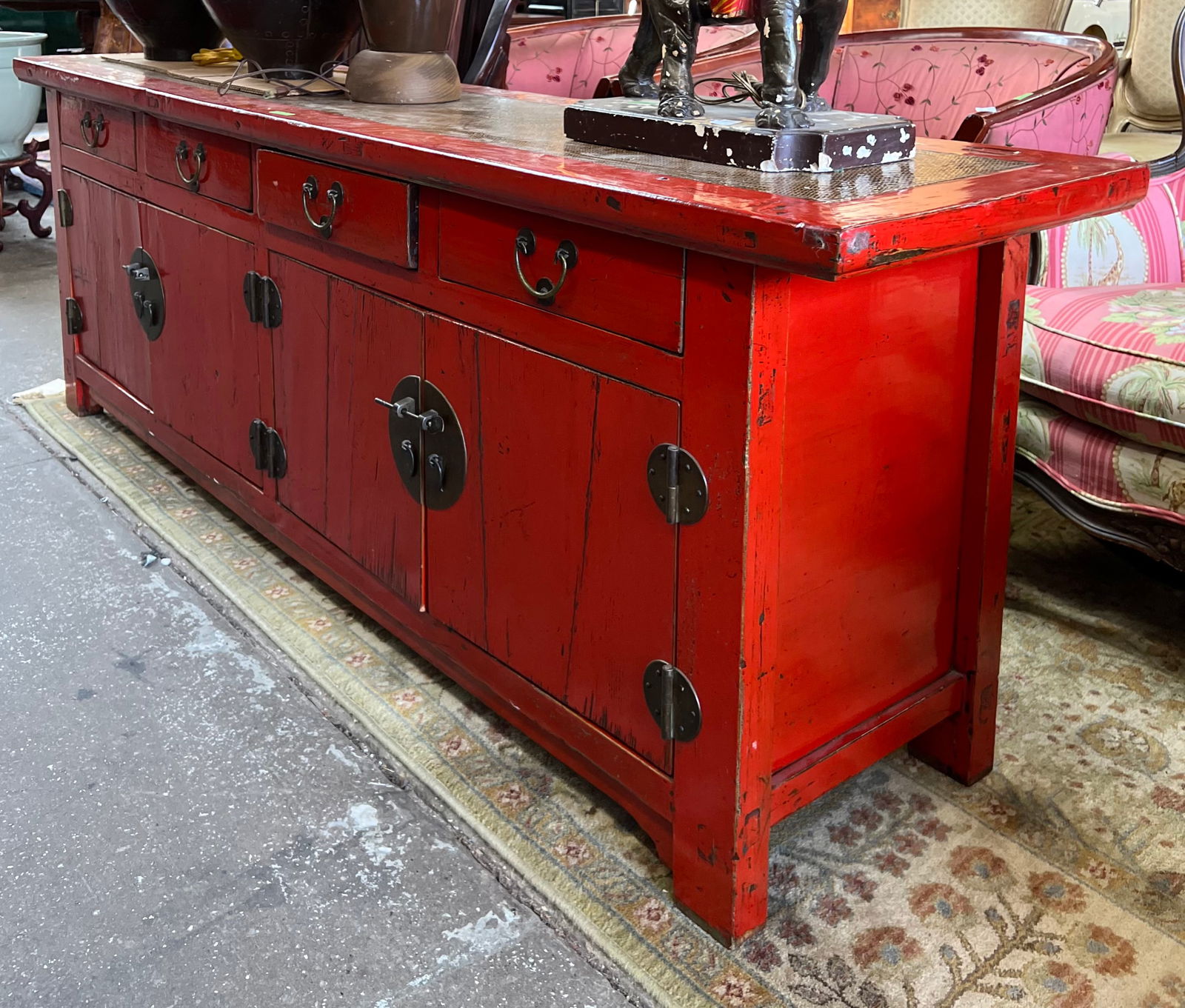 Asian Sideboard or Credenza. (1 of 1)