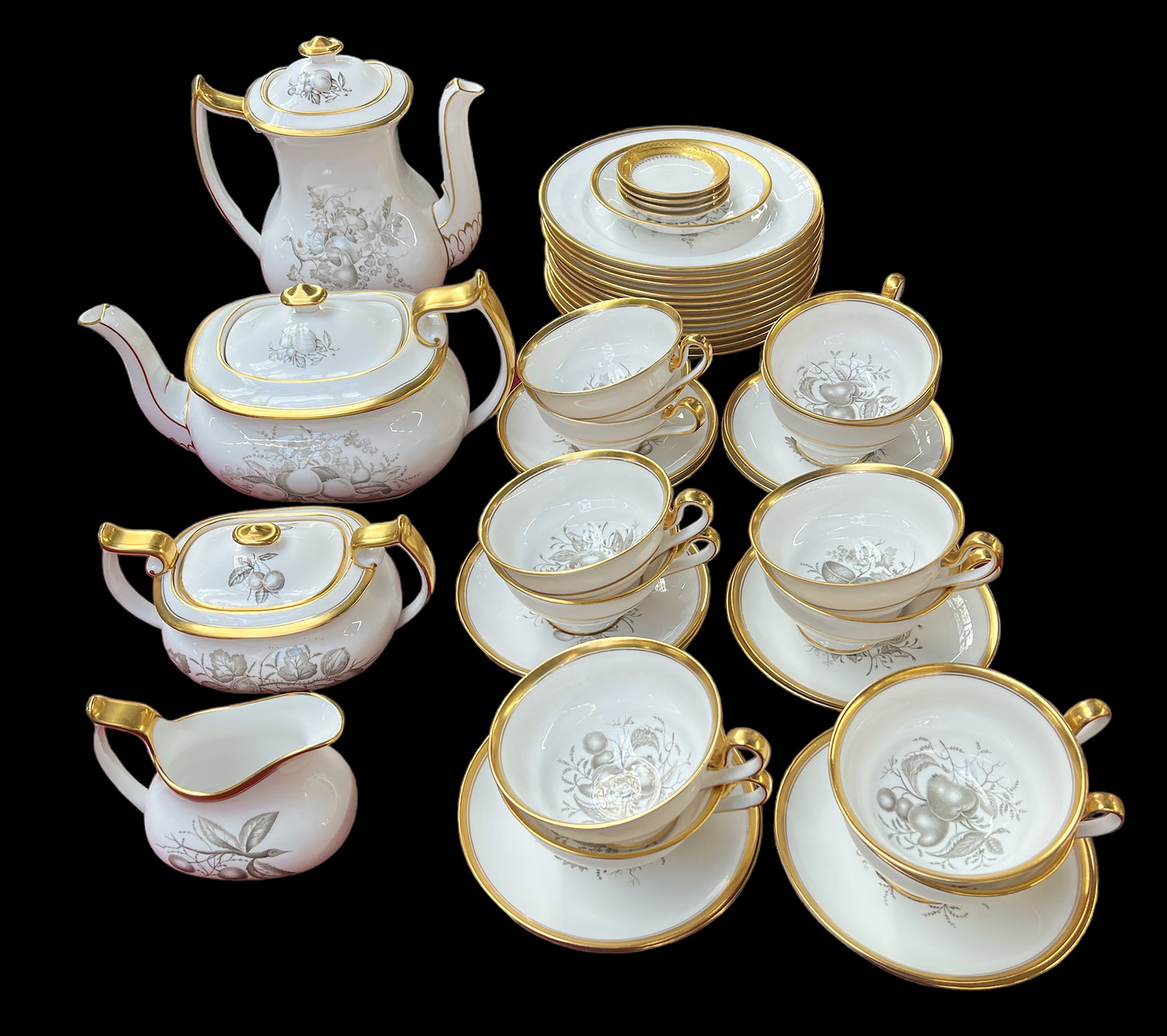 Spode Chatham Partial China Set. (1 of 8)