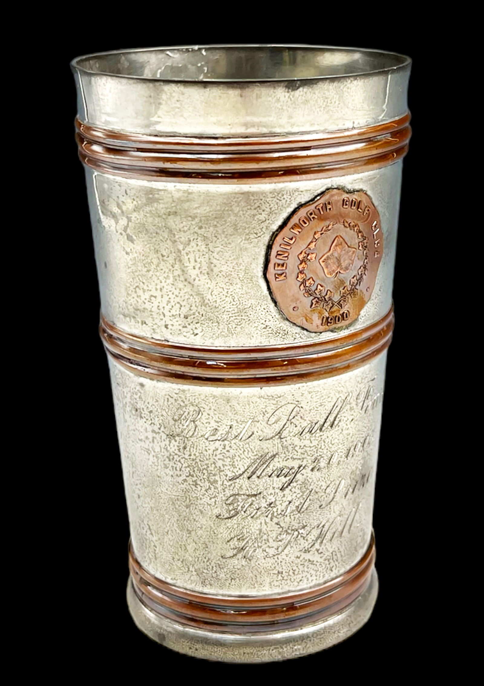 Golf Club Trophy, Dated 1900. (1 of 5)