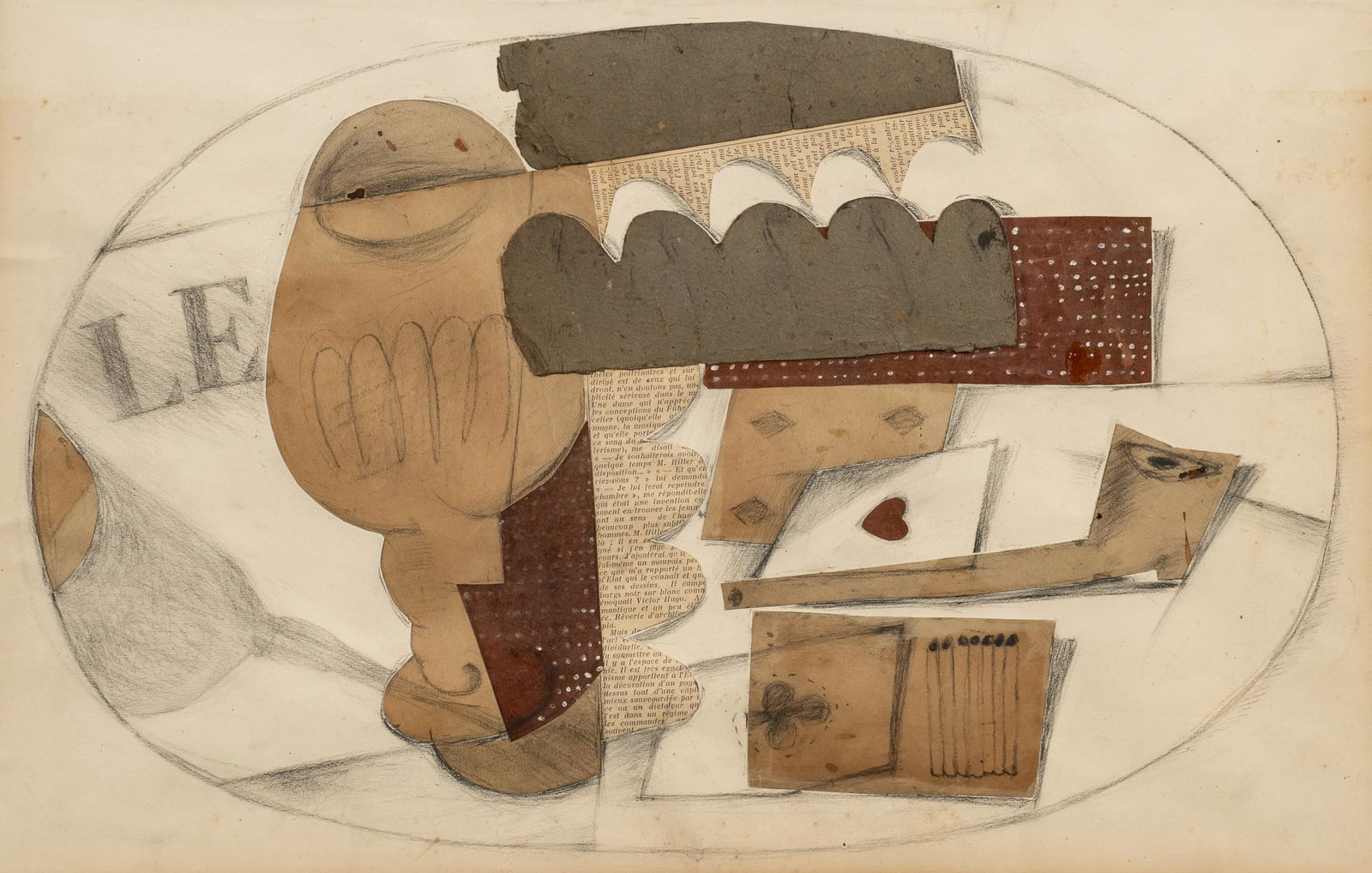 Collage in the Manner of Cubism Masters. (1 of 7)