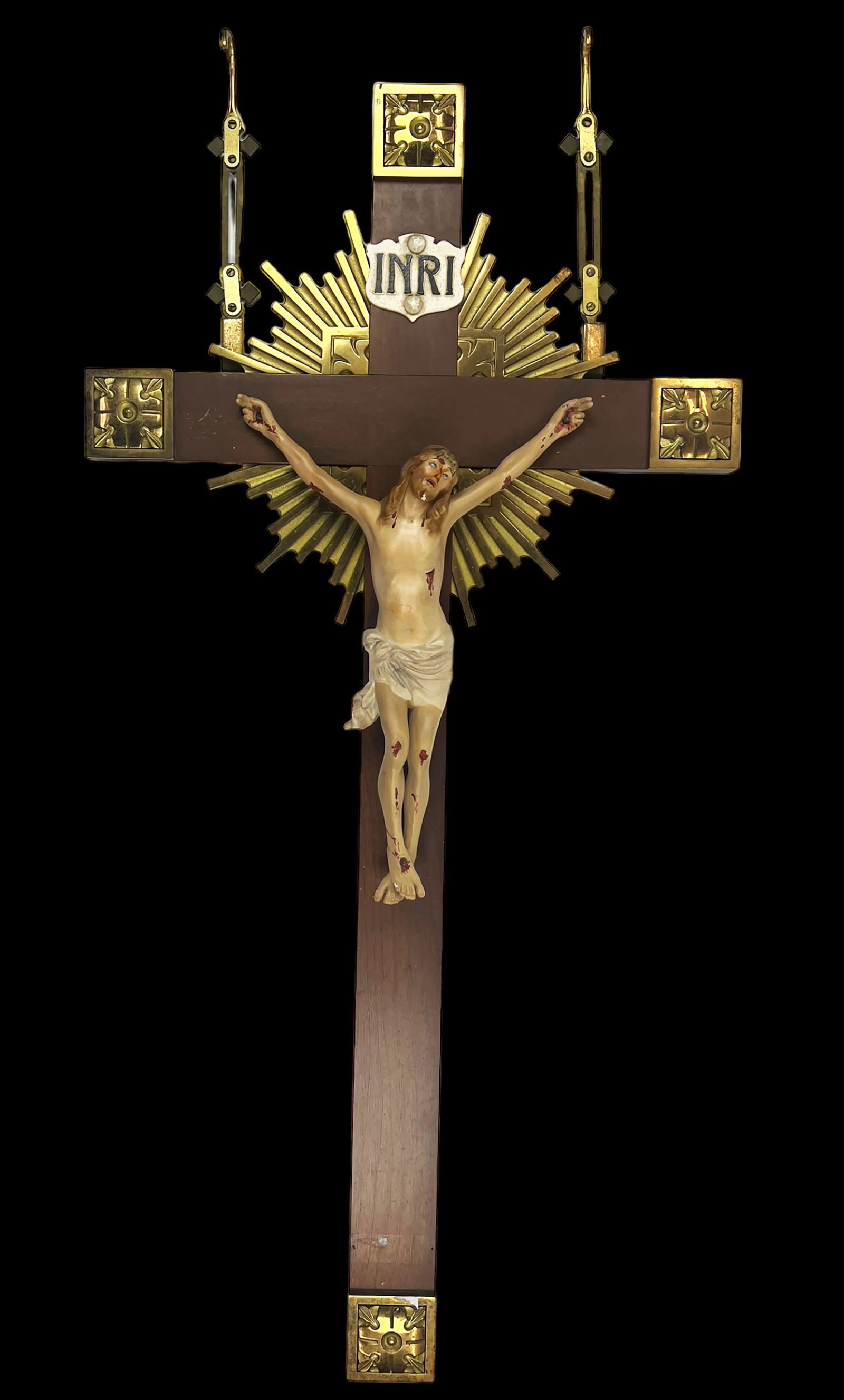 Jesus on the Cross 42" Heavy Wall Sculpture. (1 of 5)