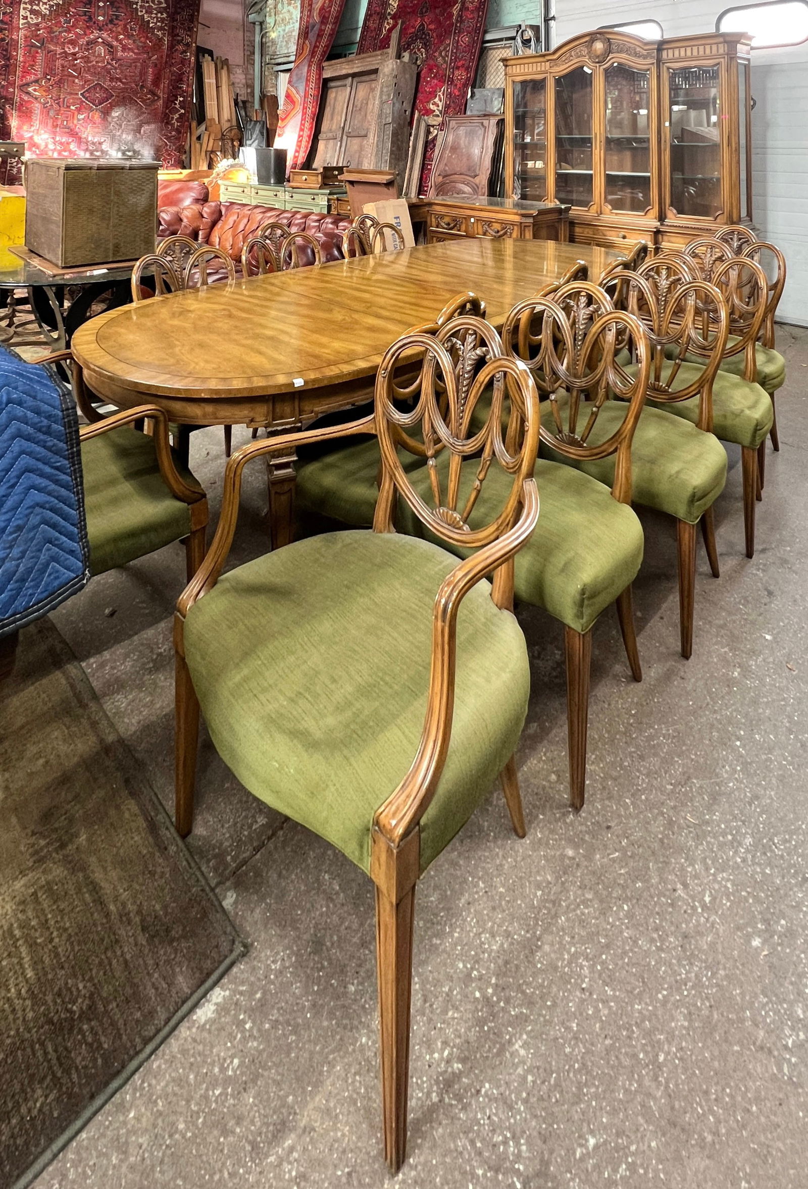 15 Pc. Karges Light Wood Dining Room Set. (1 of 4)