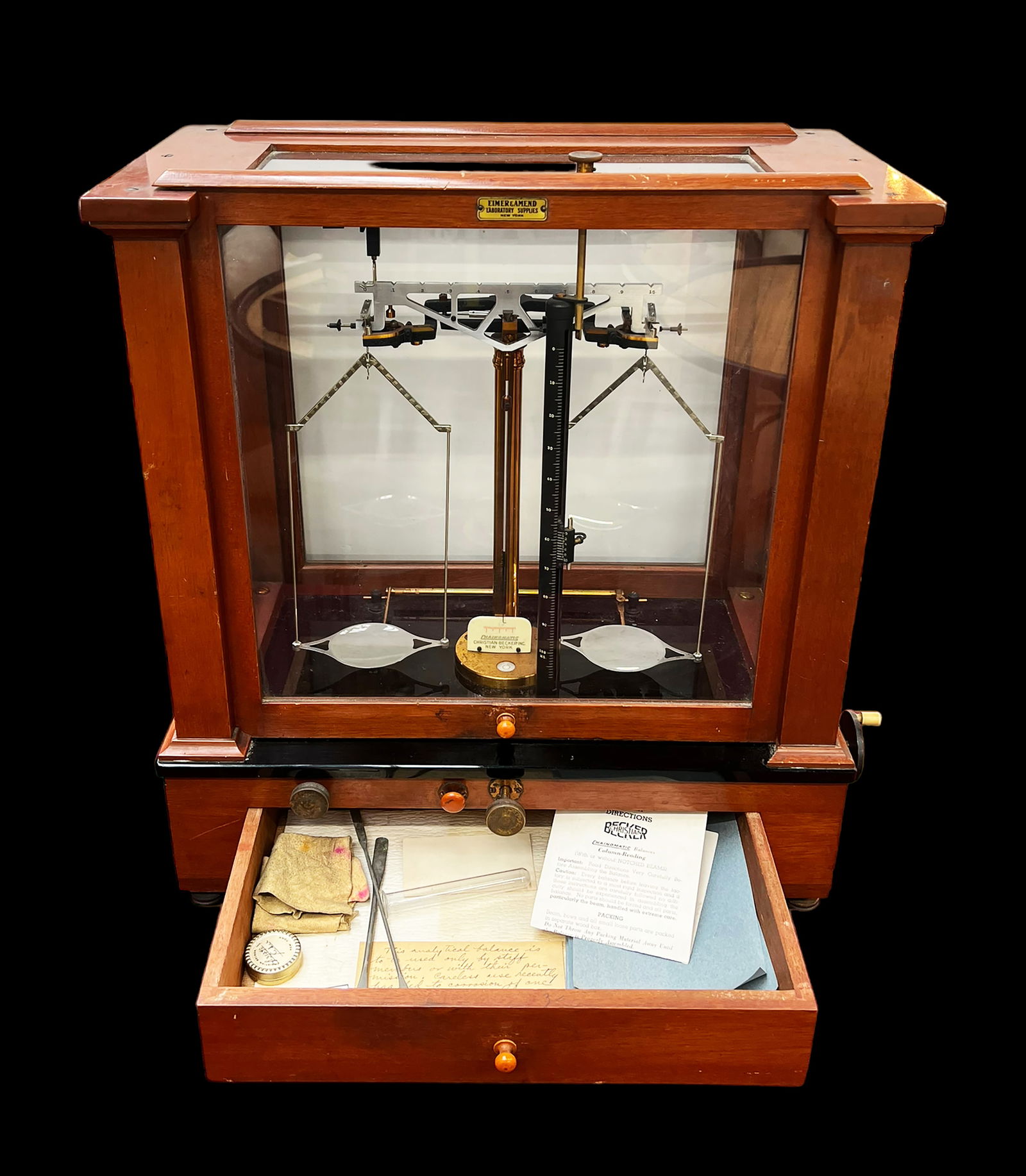 Eimer & Amend Laboratory Scale w/ Weights. (1 of 11)
