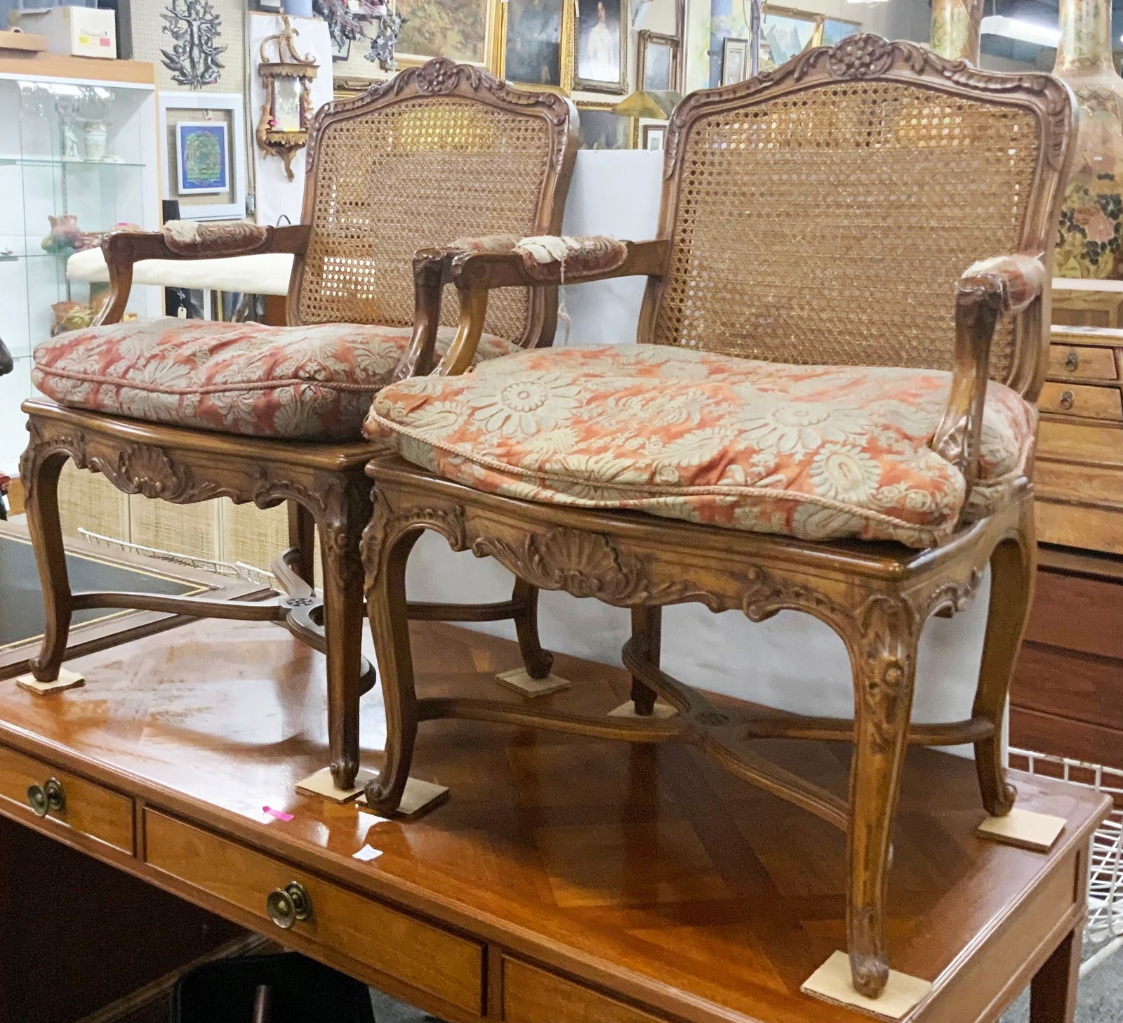 Pair of French Armchairs. (1 of 1)