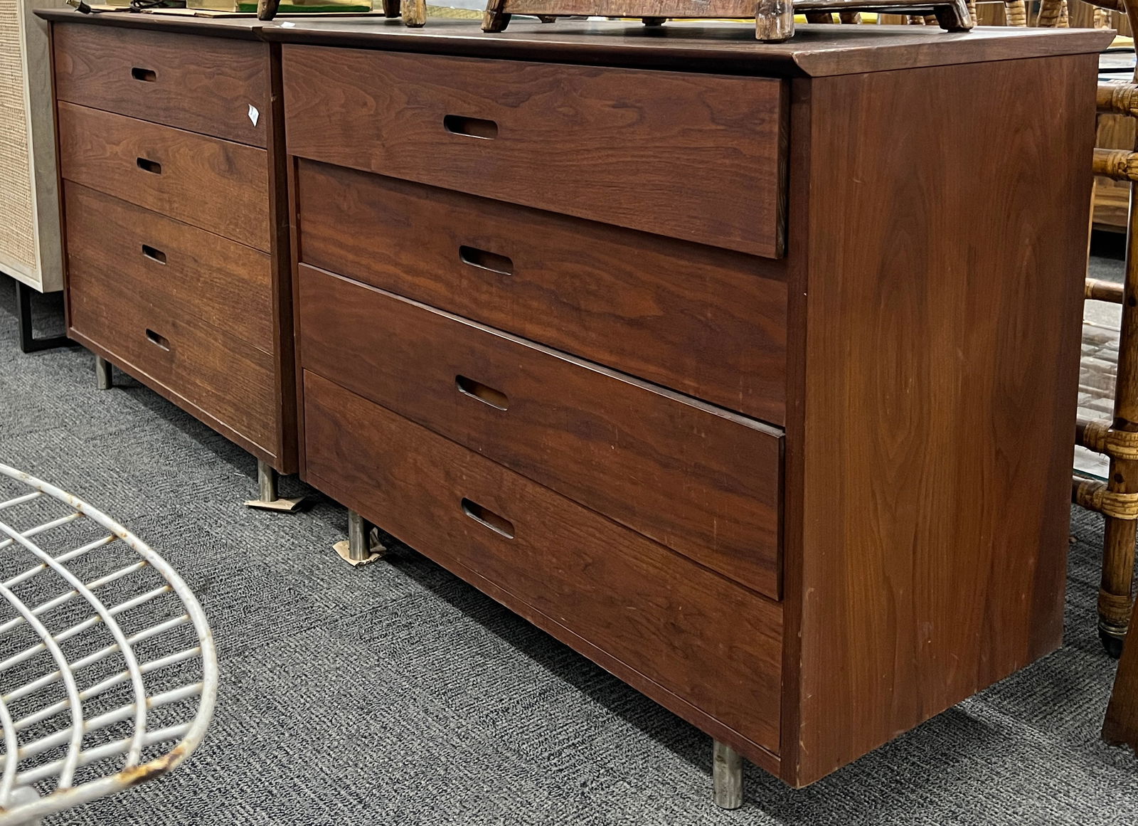 Pair of Mid-Century Modern Low Chests. (1 of 1)