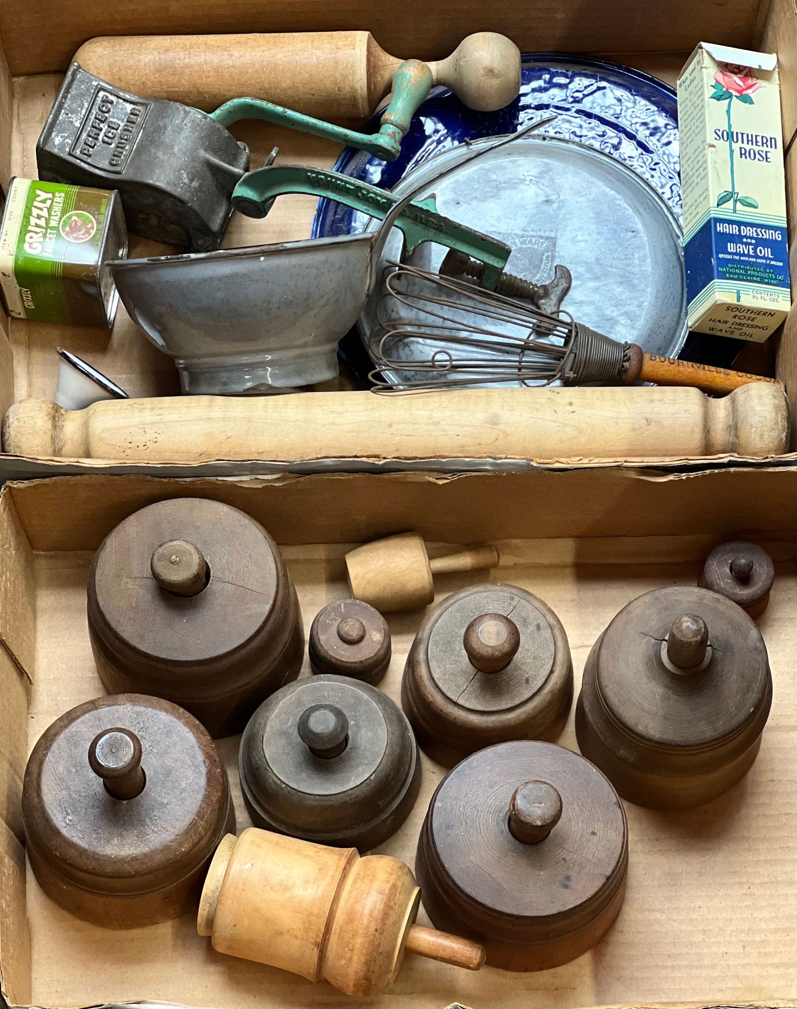Lot: Two Boxes of Primitives. (1 of 1)
