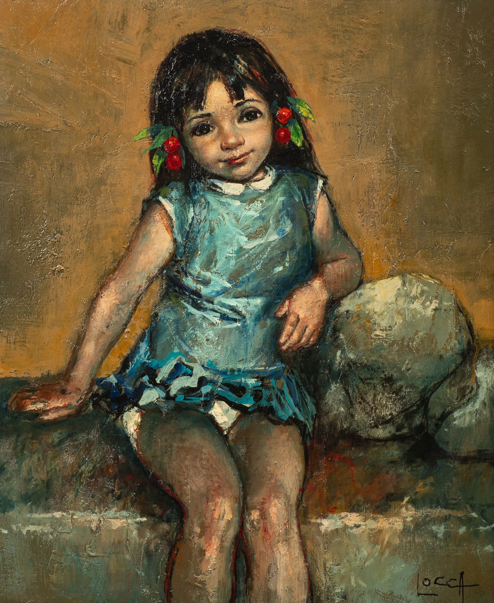 Portrait of a Girl, Bernard Locca. (1 of 5)