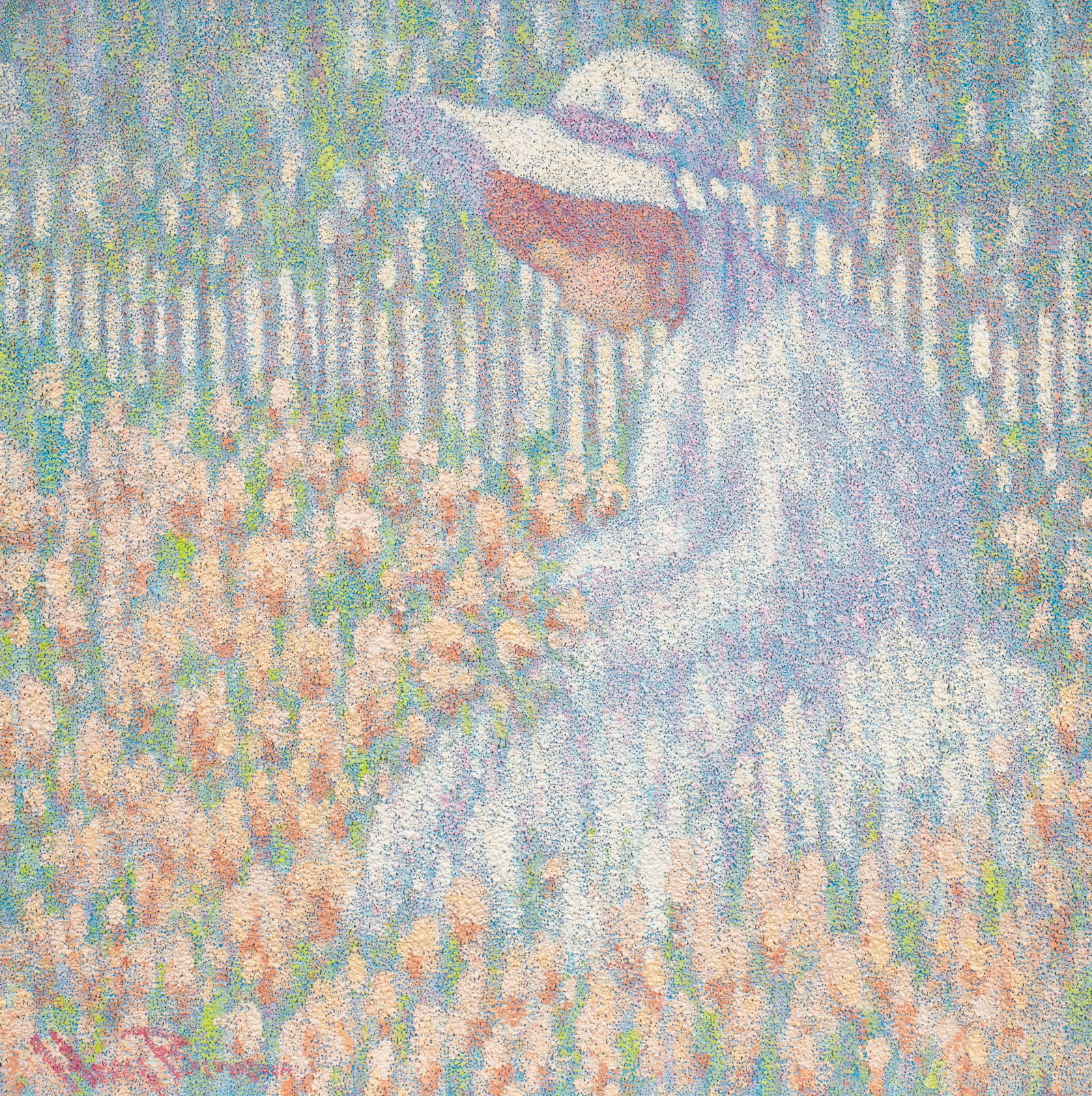 Impressionist Portrait of a Girl, Henry Benson. (1 of 6)