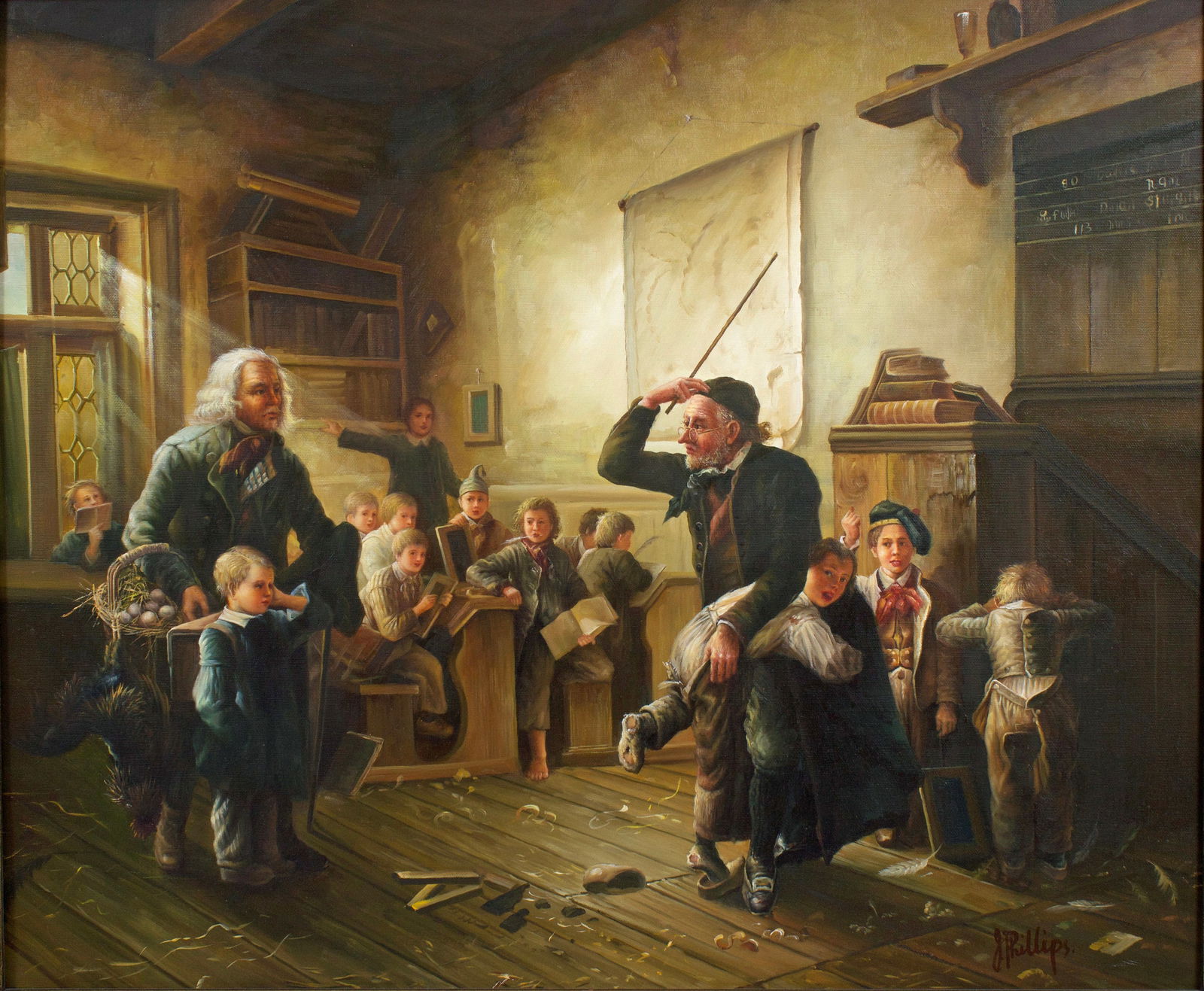 Johann P. Hasenclever, Copy of First Day of School (1 of 8)