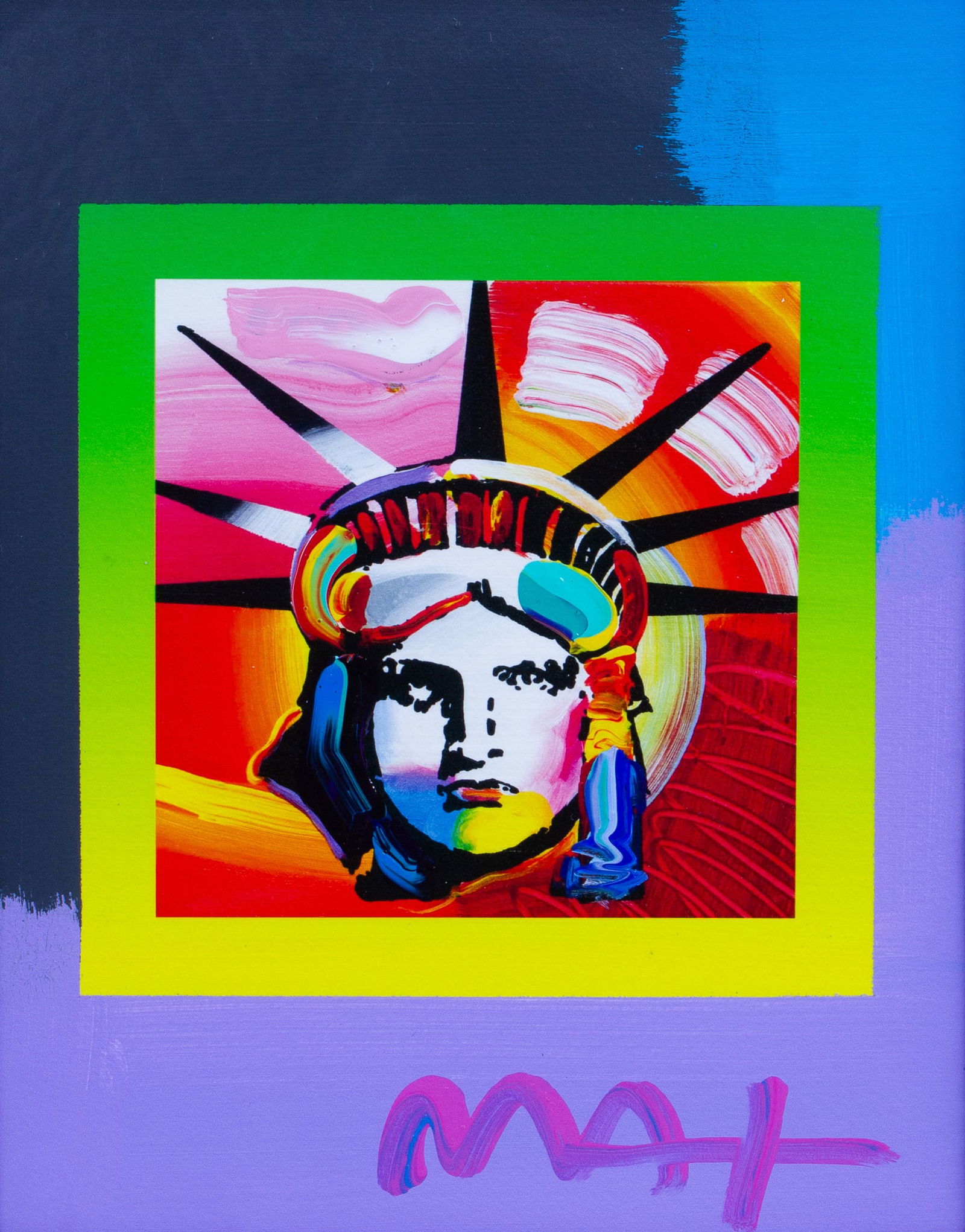 Liberty Head II on Blends, Peter Max. (1 of 7)
