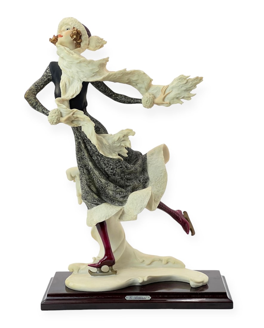 Giuseppe Armani Figure, "Skating". (1 of 3)