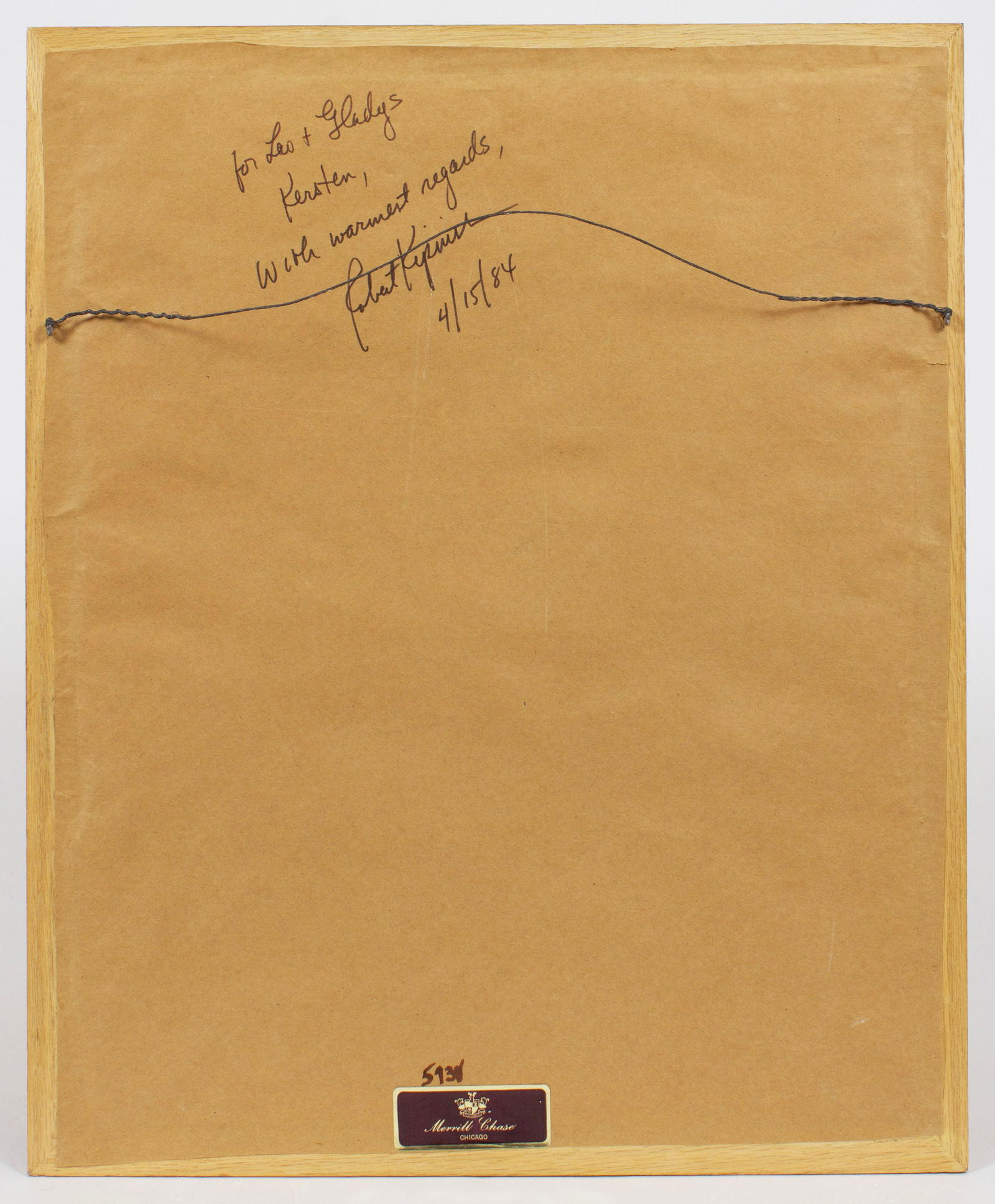 Signed Lithograph by Robert Kipniss. - 6