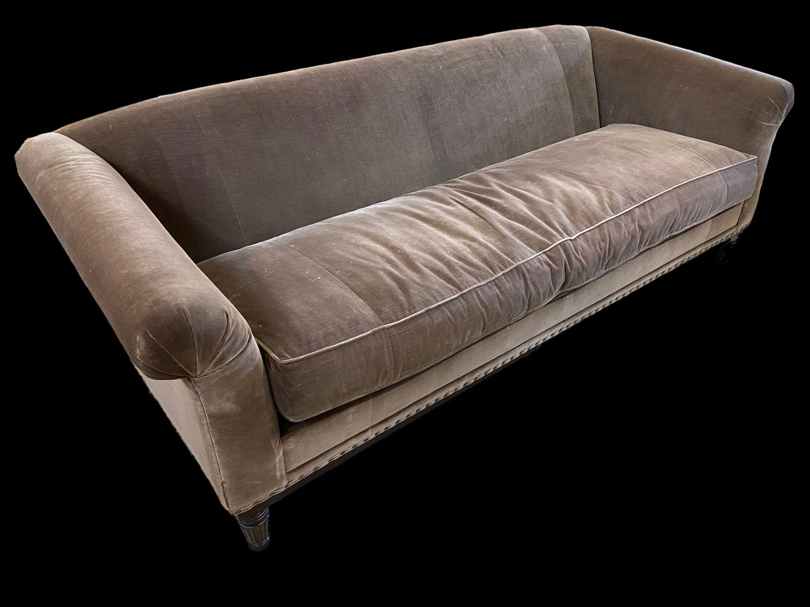 Signed Ralph Lauren Mohair Sofa. (1 of 1)