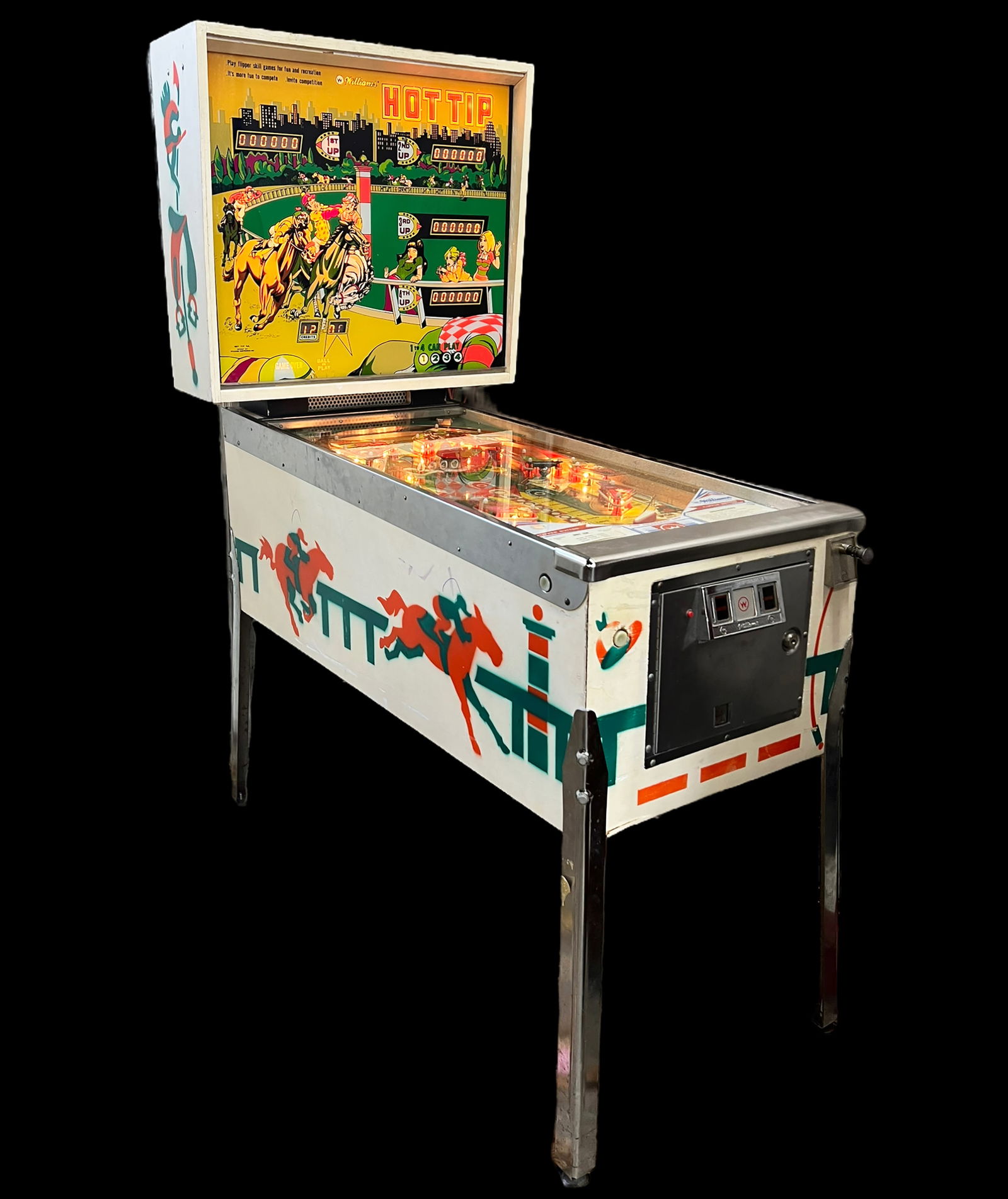 Williams "Hot Tip" Pinball Machine, As Is. (1 of 11)