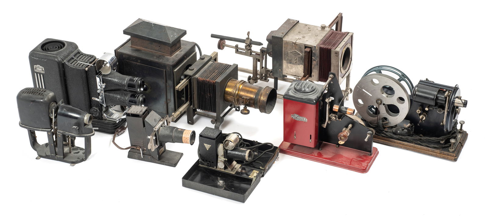 Lot of Vintage Projectors. (1 of 1)