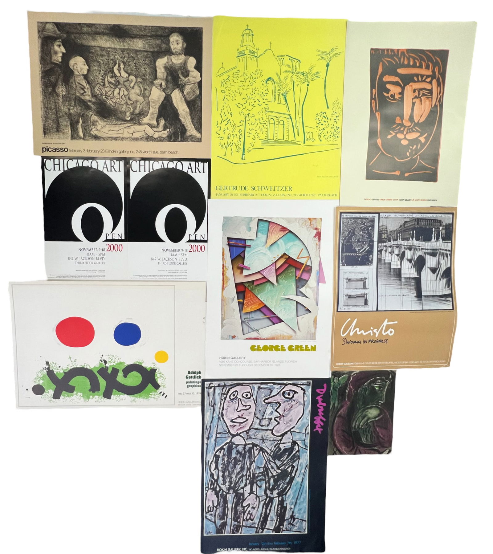 Lot of Exhibition Posters - Picasso, etc. (1 of 8)
