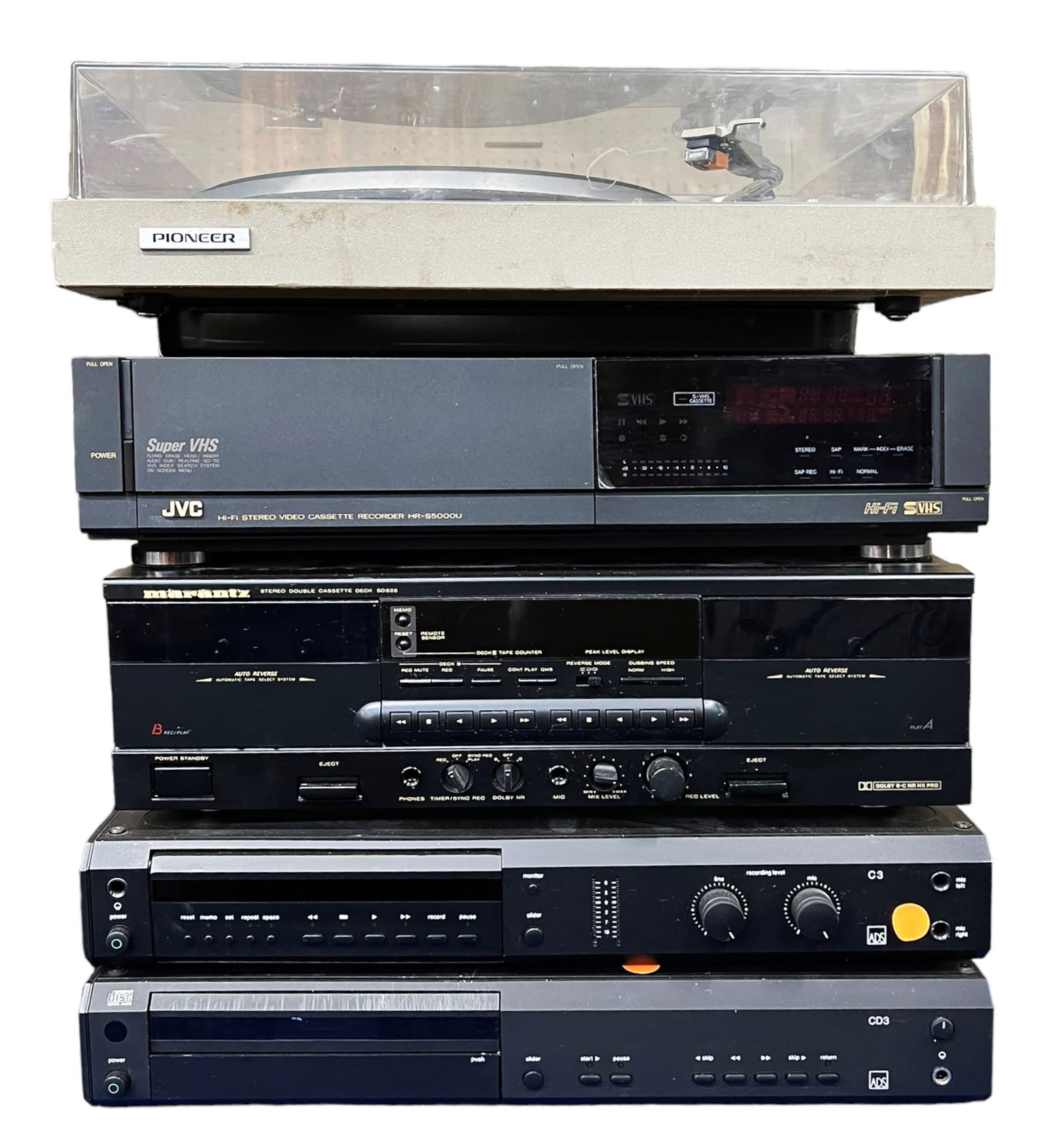 5 pc. Lot of Audio Equipment. (1 of 3)