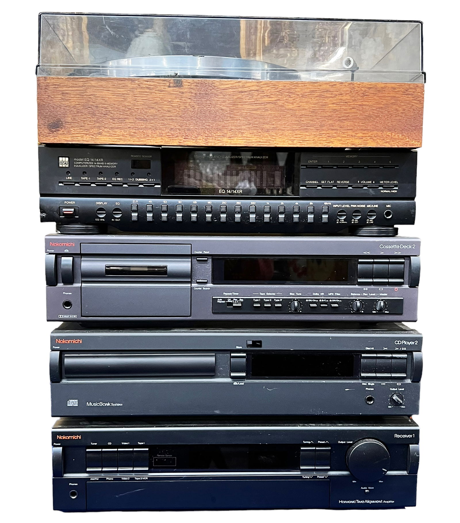 5 pc. Lot of Audio Equipment. (1 of 3)